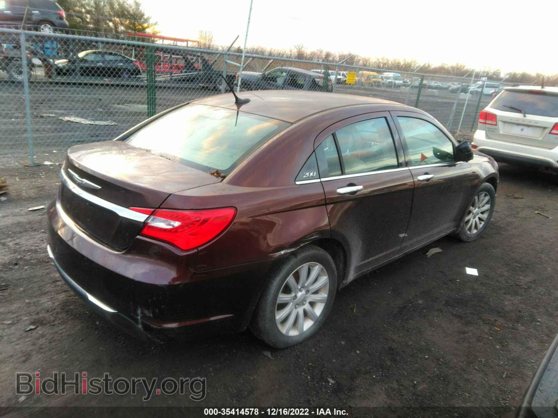 2013 CHRYSLER 200 - VIN: 1C3CCBCG7DN598772 - Photo 4