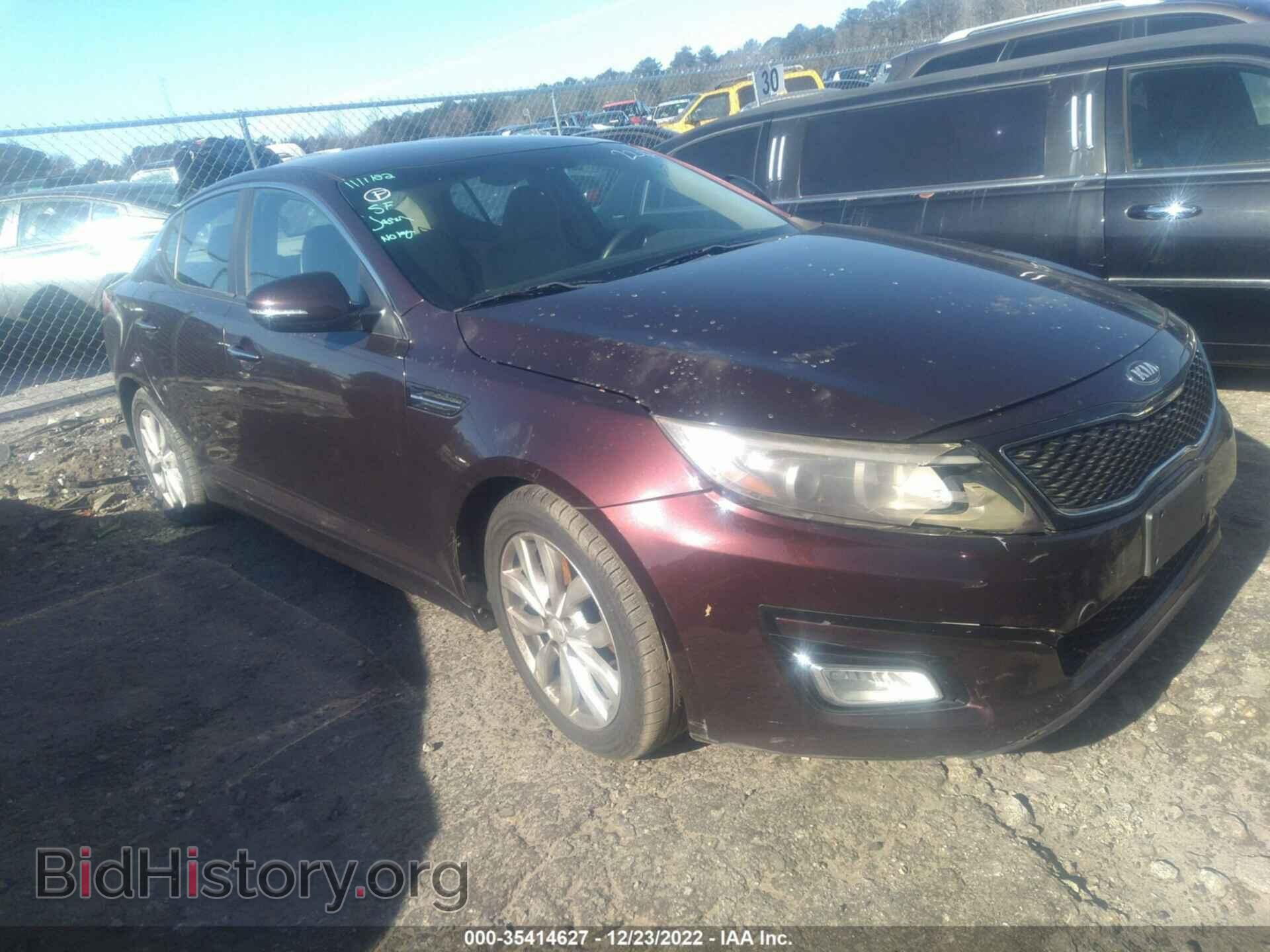Фотография 5XXGM4A77EG342282 - KIA OPTIMA 2014