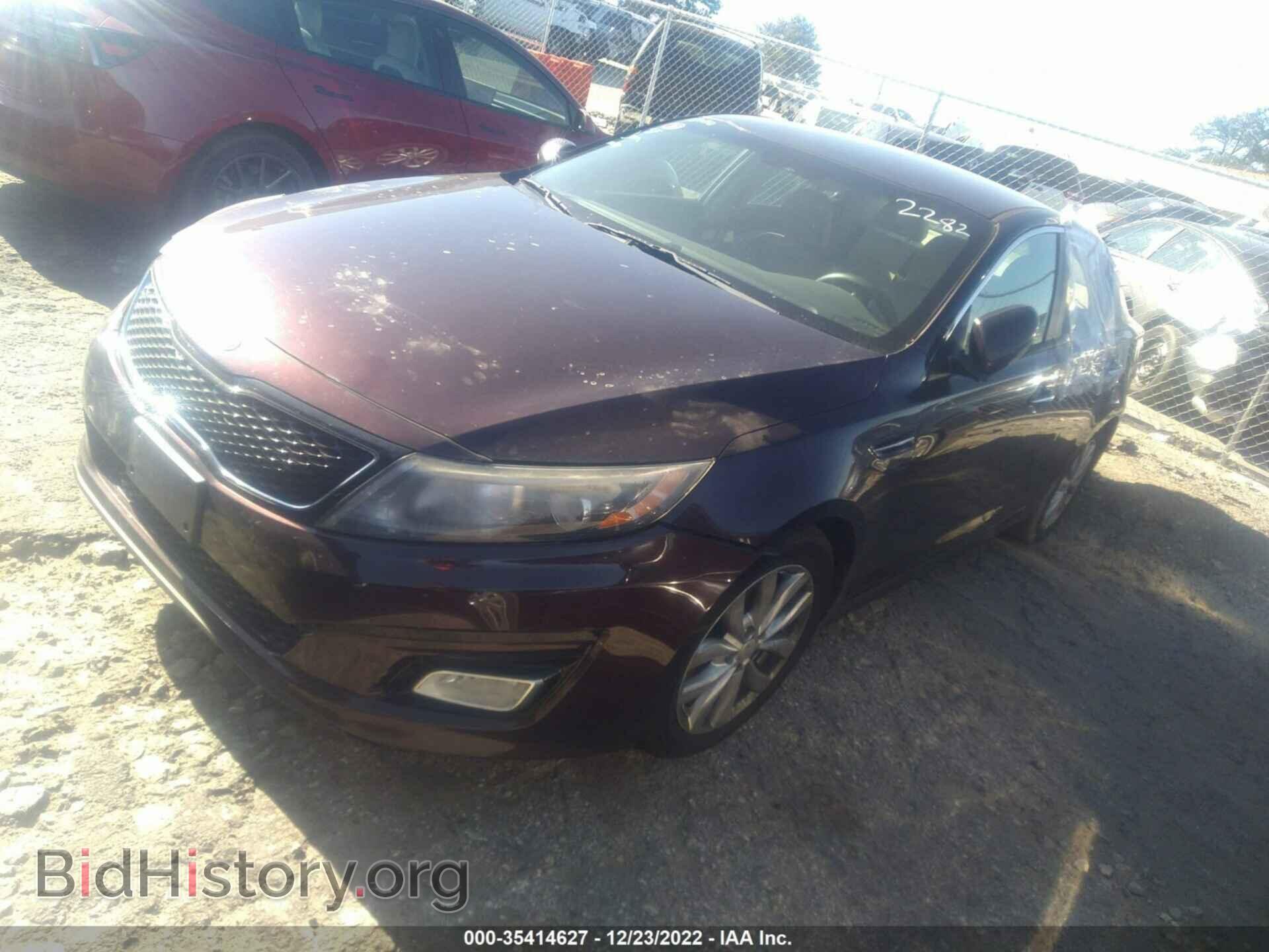 2014 KIA OPTIMA - VIN: 5XXGM4A77EG342282 - Фото 2
