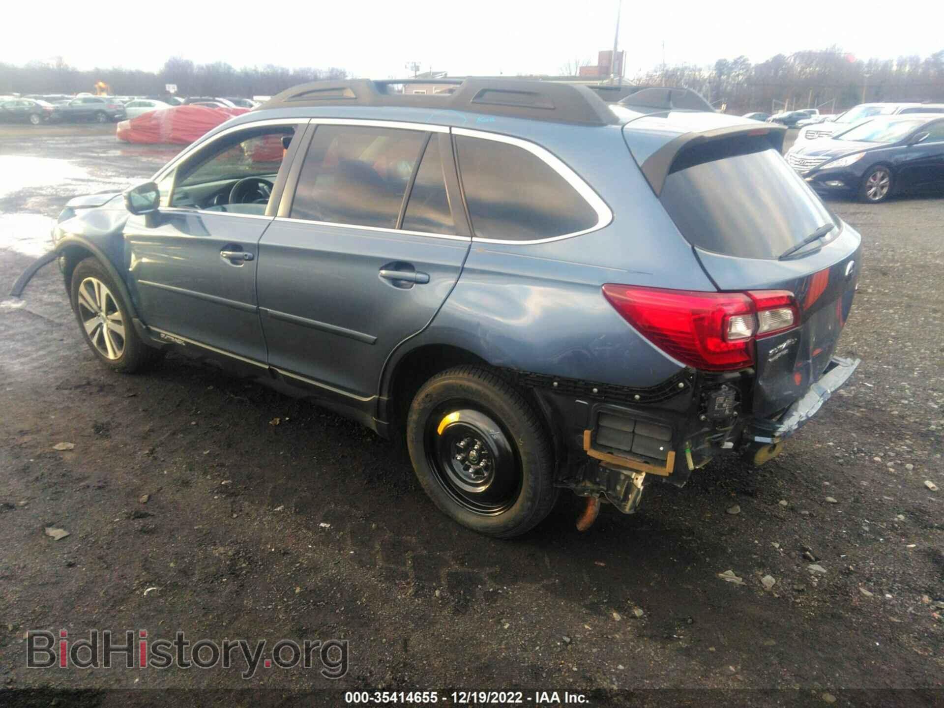 2018 SUBARU OUTBACK - VIN: 4S4BSANC1J3316501 - Фото 3