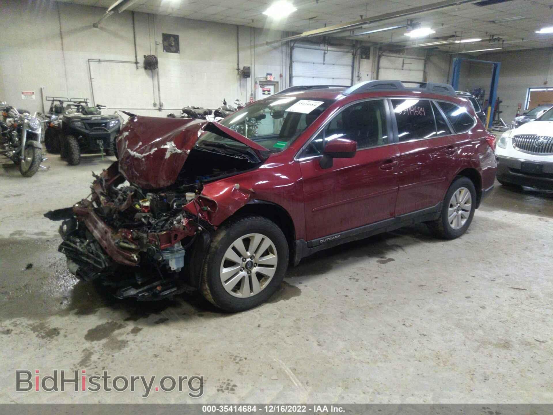 2016 SUBARU OUTBACK - VIN: 4S4BSADC3G3308233 - Фото 2