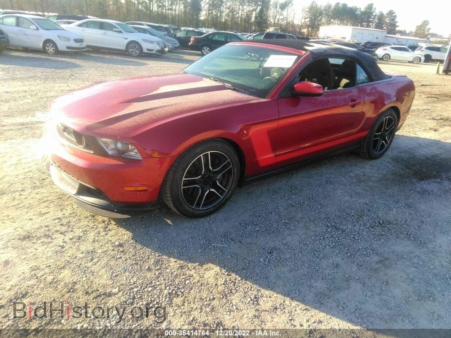 2012 FORD MUSTANG - VIN: 1ZVBP8FF2C5269443 - Фото 2