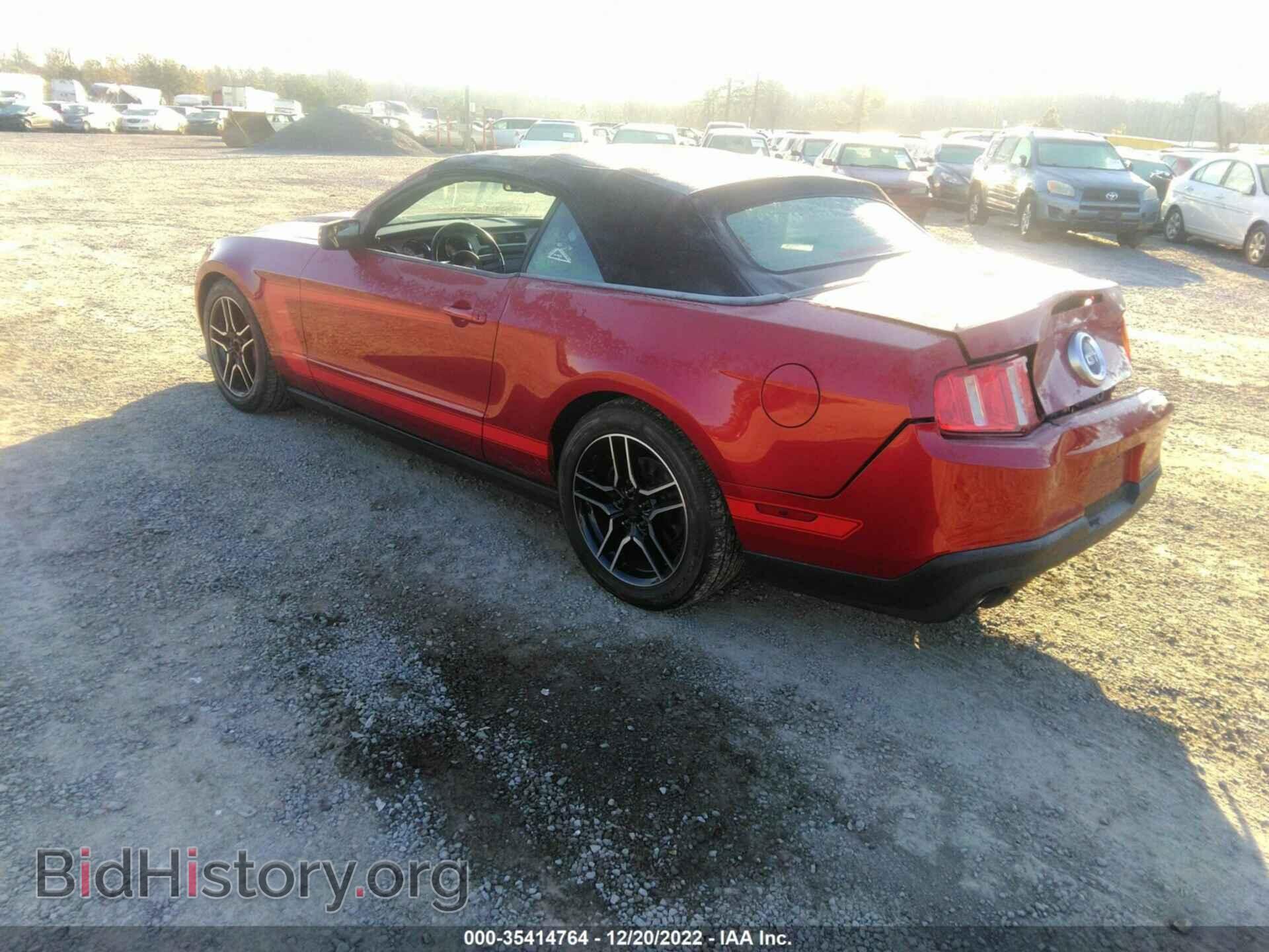 2012 FORD MUSTANG - VIN: 1ZVBP8FF2C5269443 - Фото 3