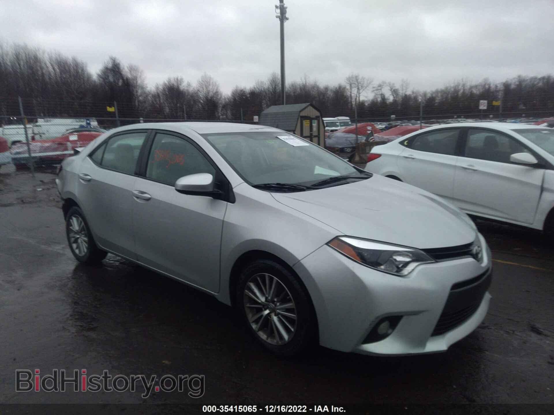 Фотография 2T1BURHE5FC478544 - TOYOTA COROLLA 2015