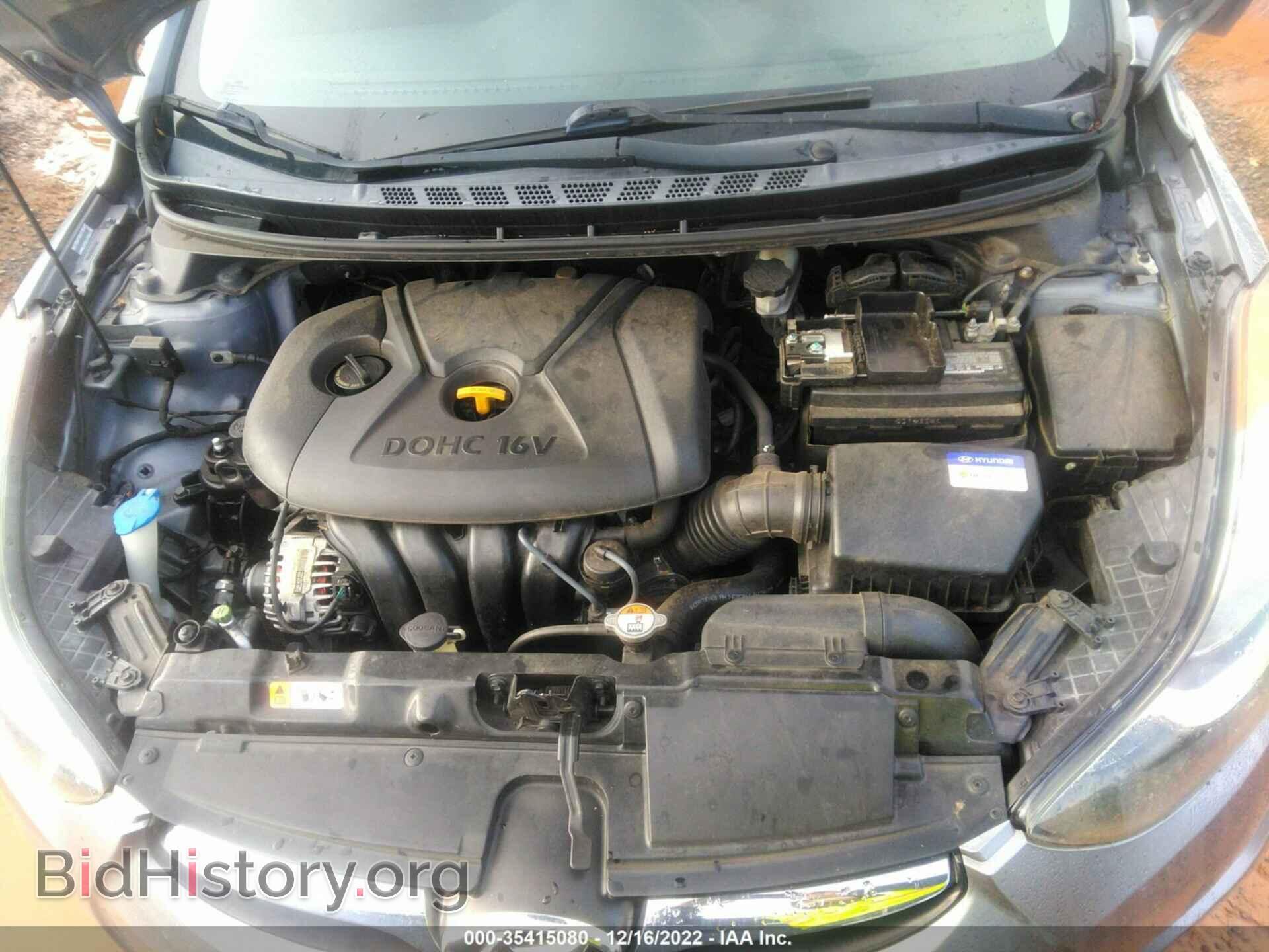 2012 HYUNDAI ELANTRA - VIN: KMHDH4AE9CU426452 - Фото 10