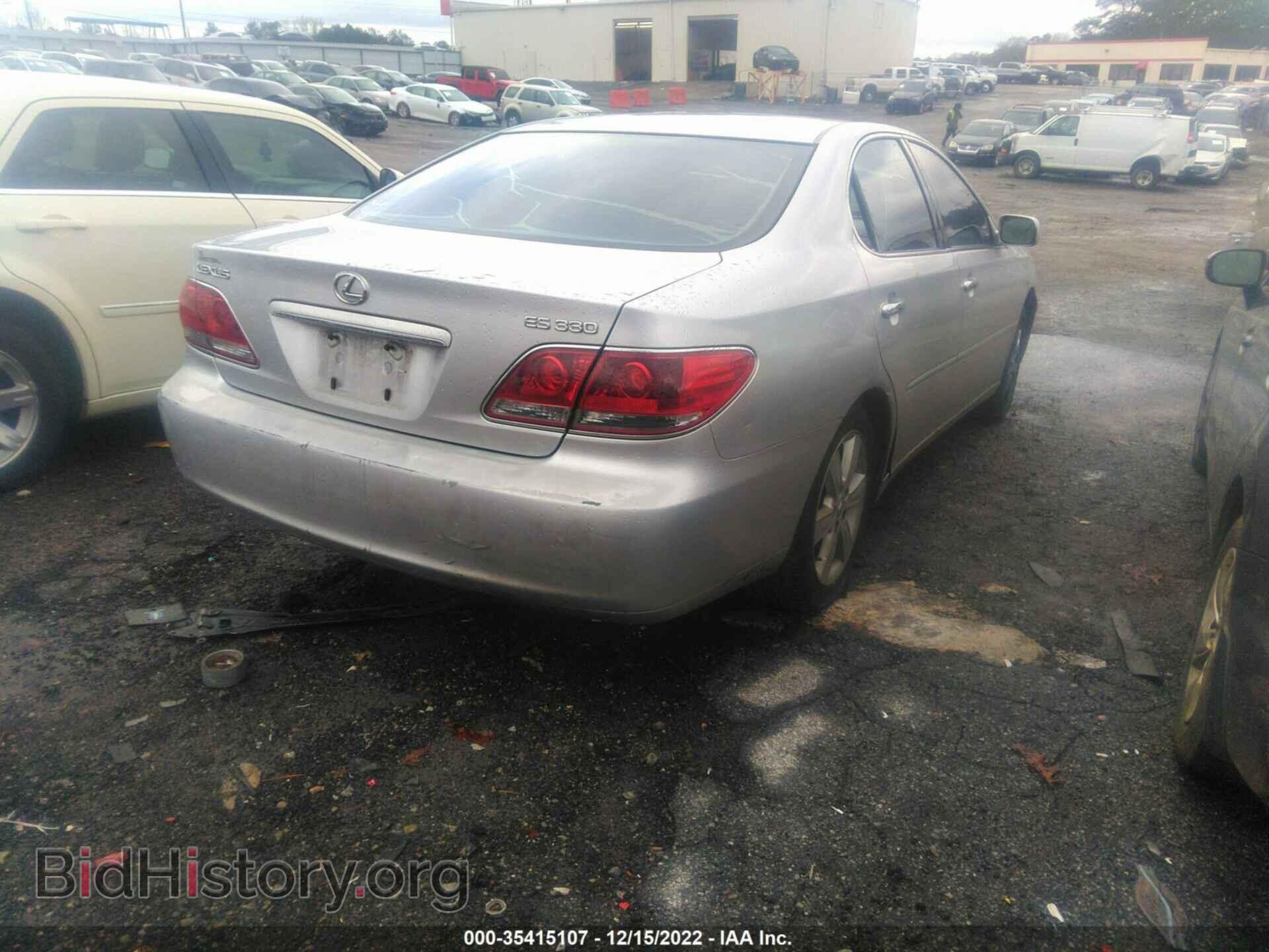 2006 LEXUS ES 330 - VIN: JTHBA30G465155522 - Фото 4