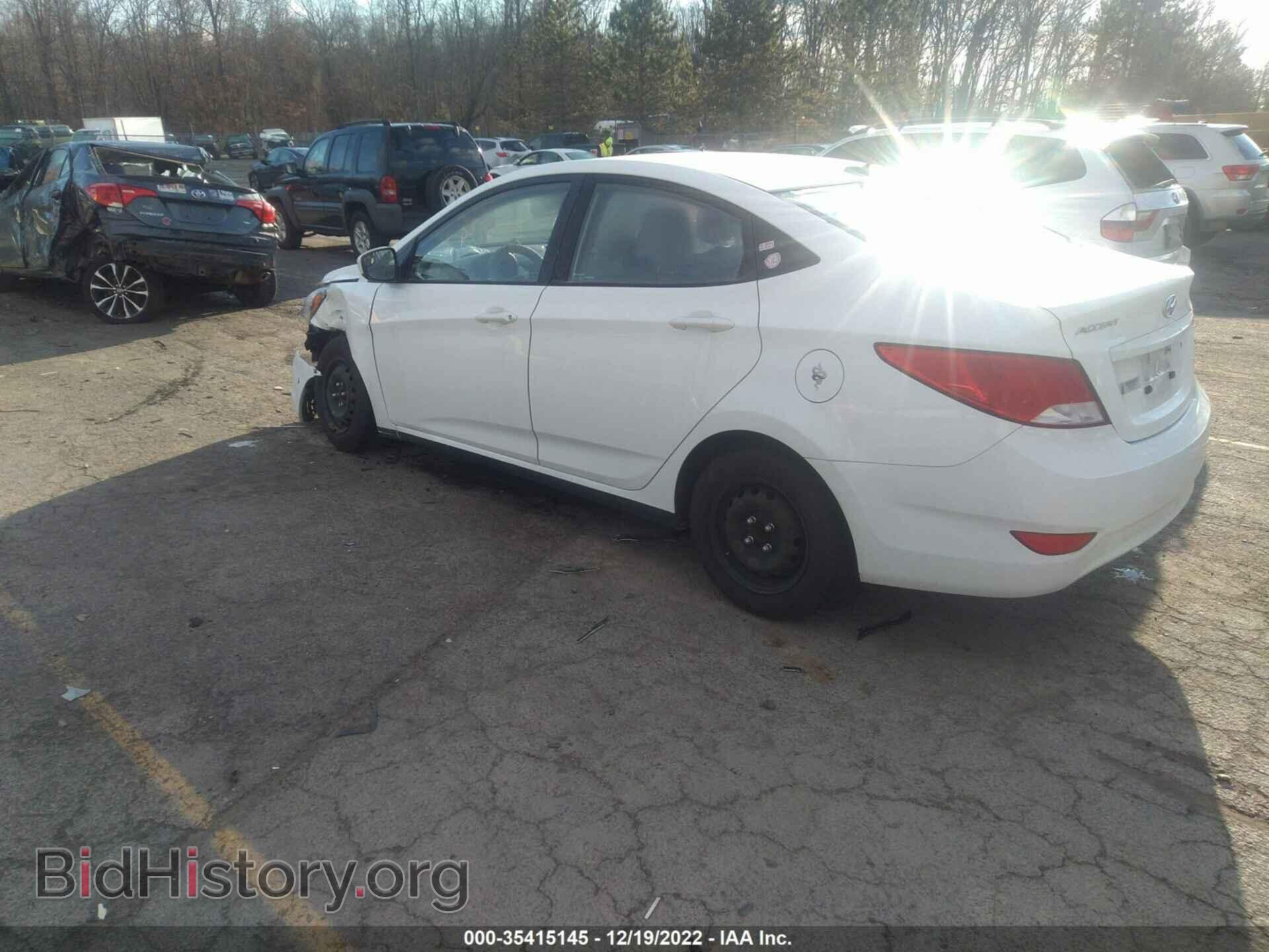 2015 HYUNDAI ACCENT - VIN: KMHCT4AE6FU862528 - Фото 3