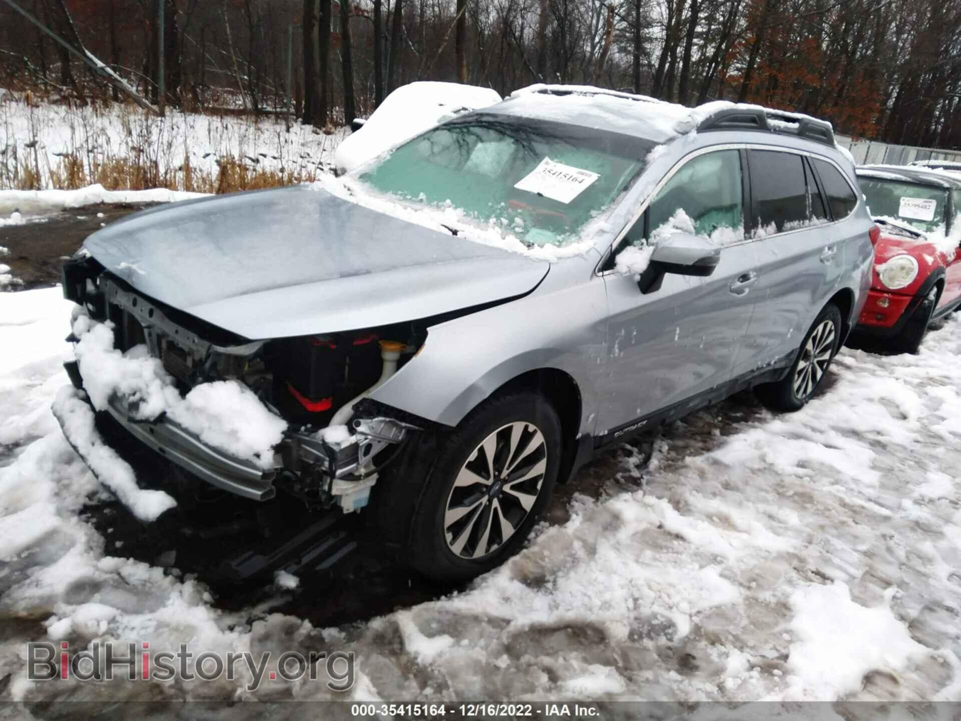 2016 SUBARU OUTBACK - VIN: 4S4BSAJC1G3202948 - Фото 2