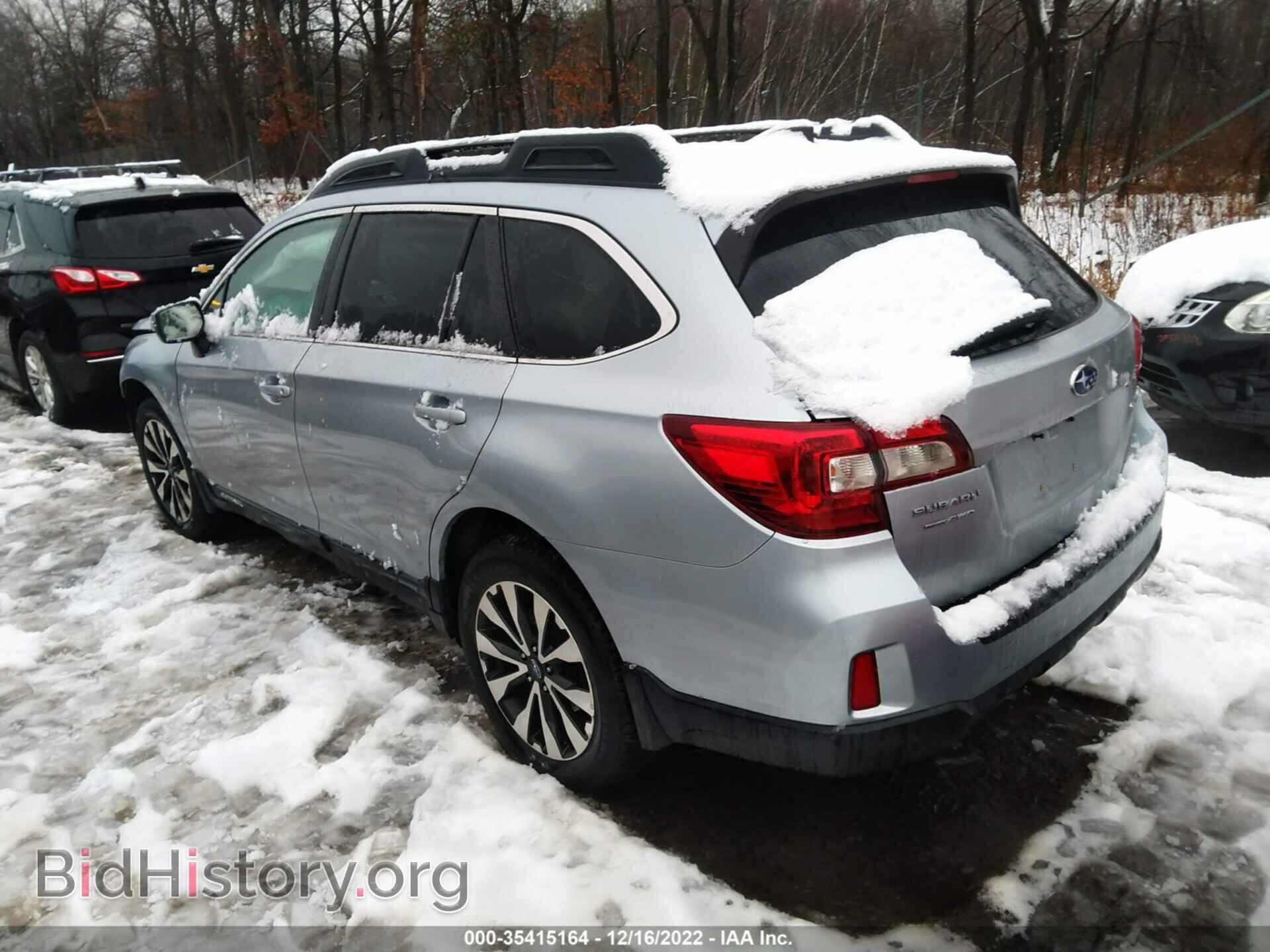 2016 SUBARU OUTBACK - VIN: 4S4BSAJC1G3202948 - Фото 3