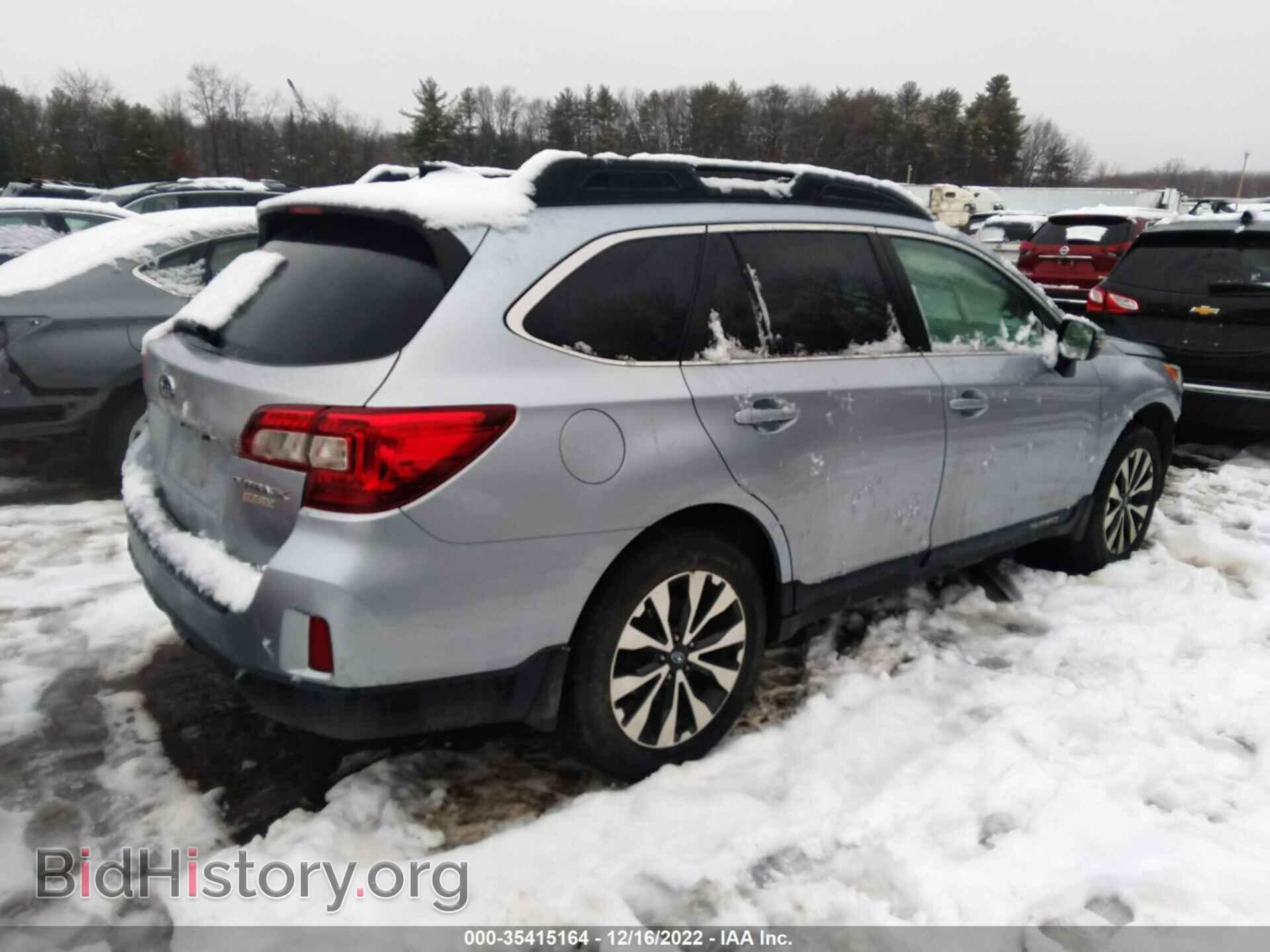 2016 SUBARU OUTBACK - VIN: 4S4BSAJC1G3202948 - Фото 4