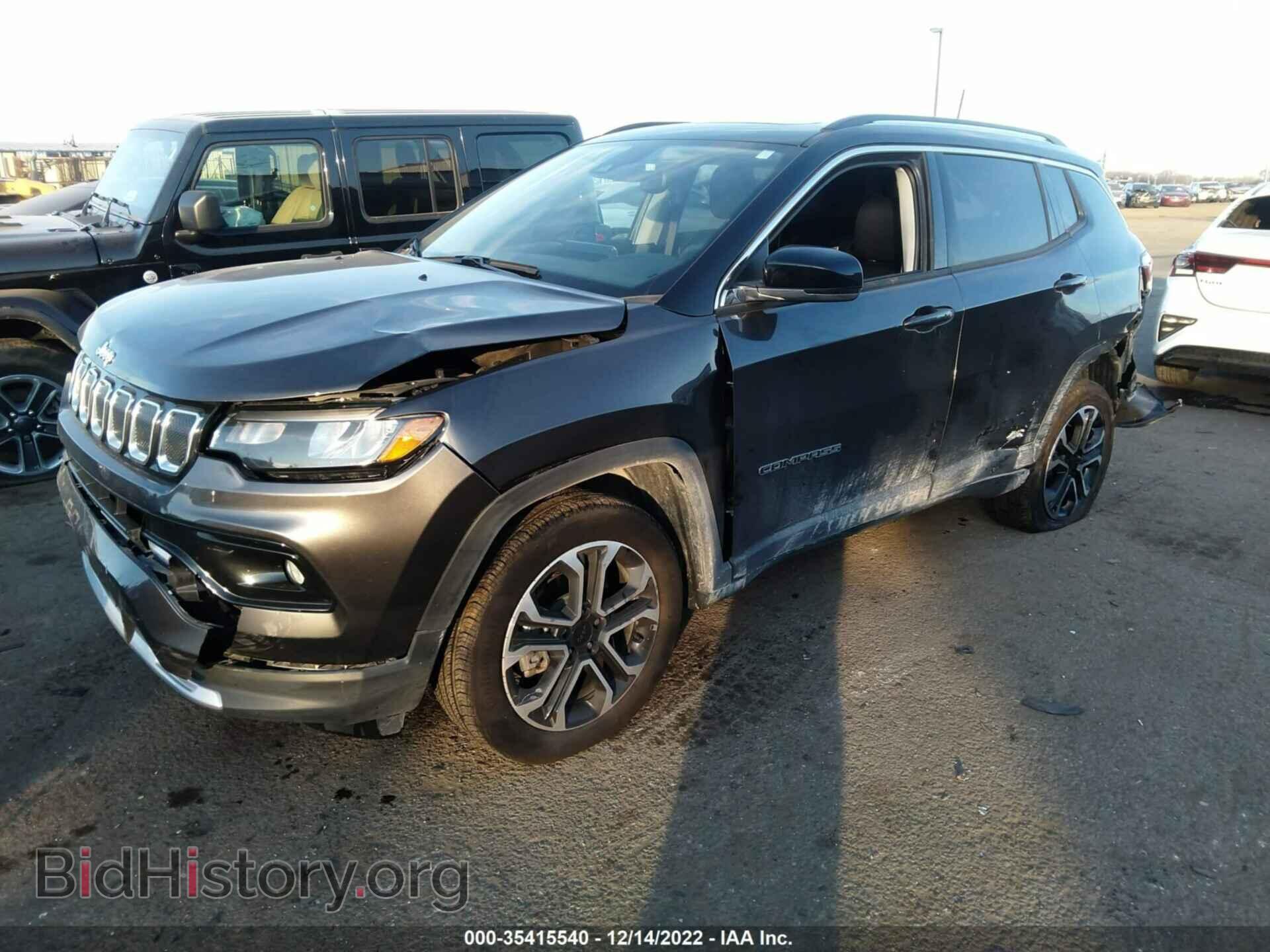 2022 JEEP COMPASS - VIN: 3C4NJDCB7NT120475 - Фото 2
