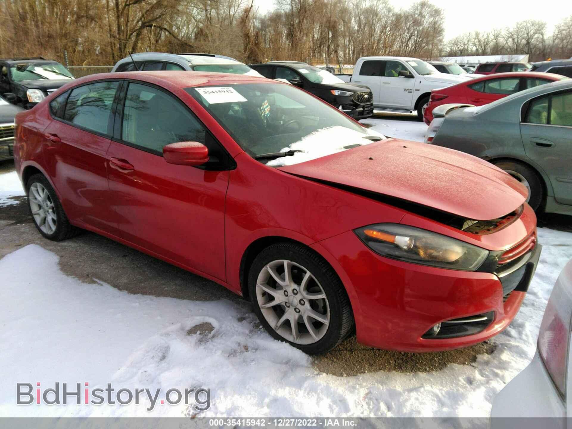 Photo 1C3CDFBH7DD204532 - DODGE DART 2013