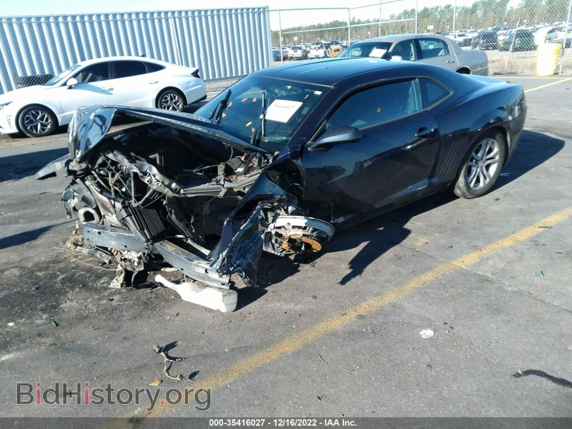 2014 CHEVROLET CAMARO - VIN: 2G1FA1E30E9270206 - Фото 2