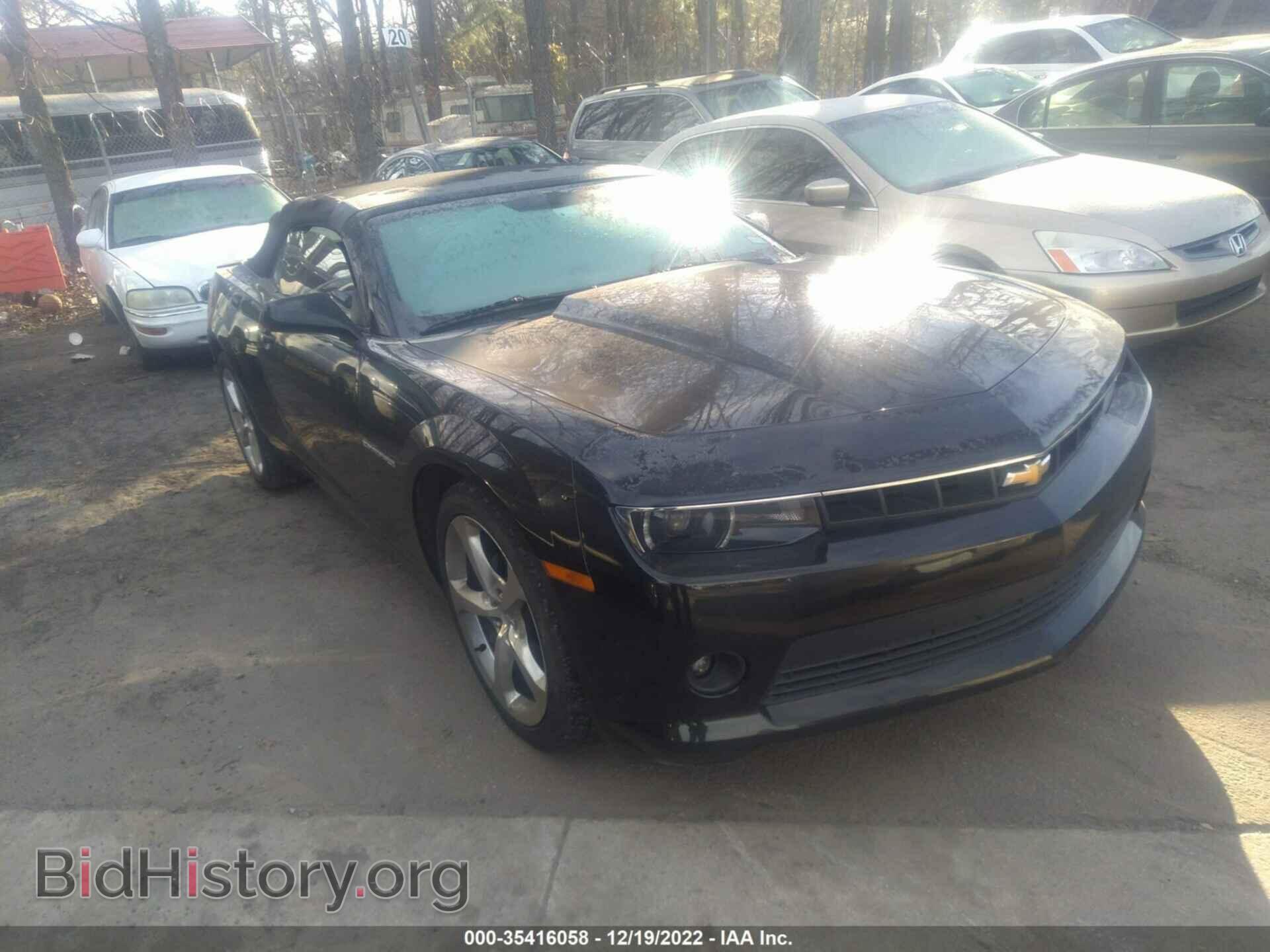 Фотография 2G1FC3D38E9147776 - CHEVROLET CAMARO 2014