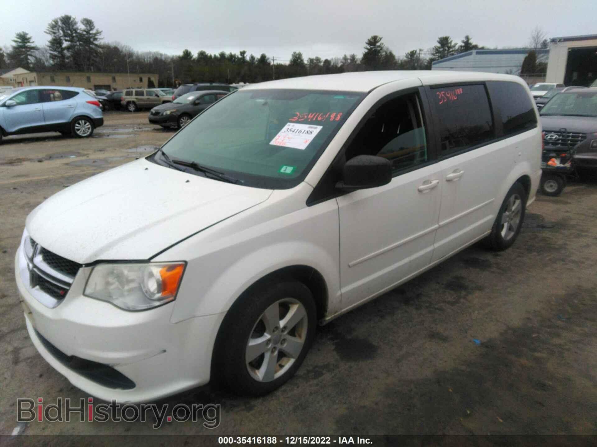 2013 DODGE GRAND CARAVAN - VIN: 2C4RDGBG8DR714114 - Фото 2