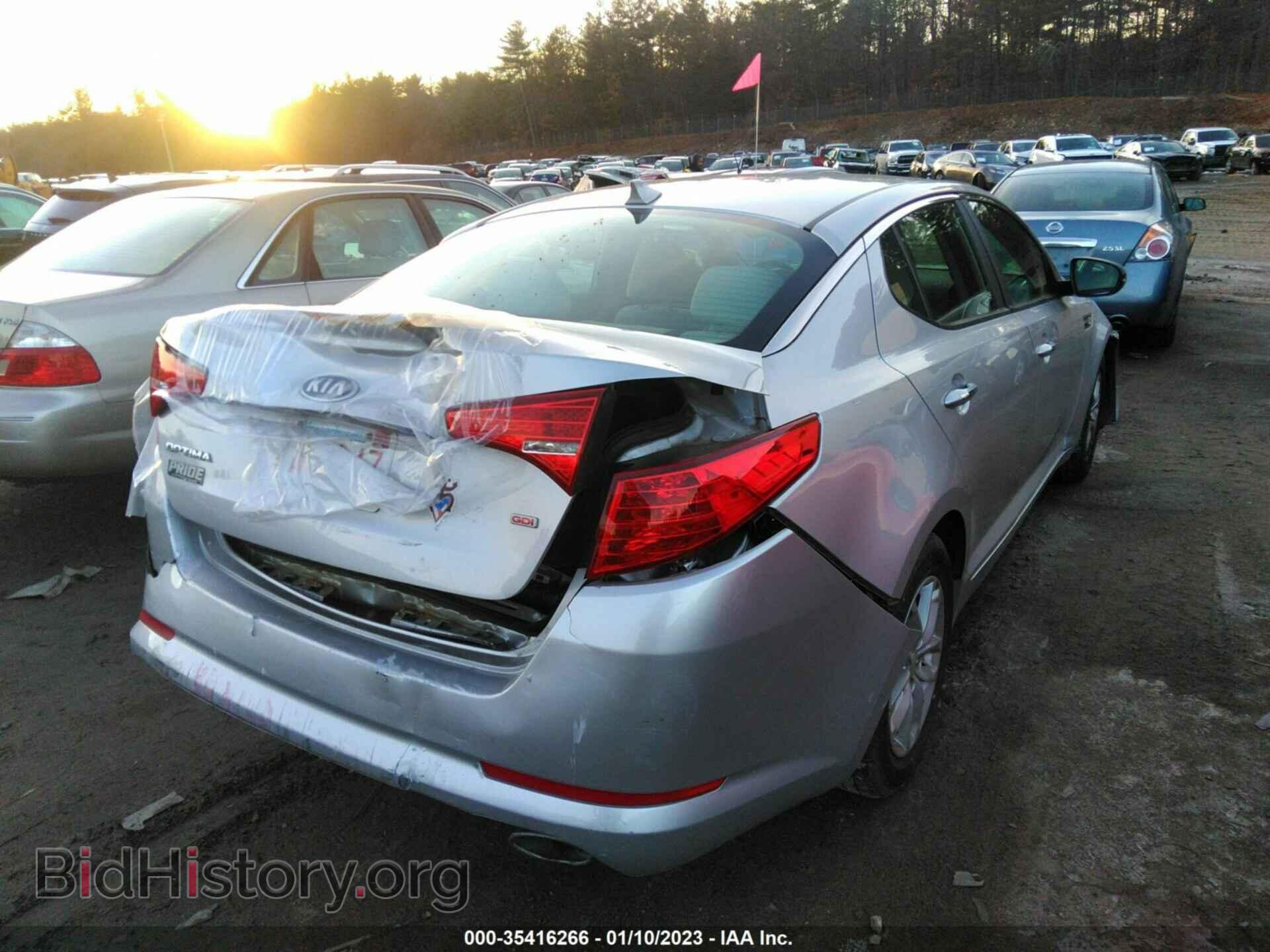 2013 KIA OPTIMA - VIN: KNAGM4A75D5441585 - Фото 4