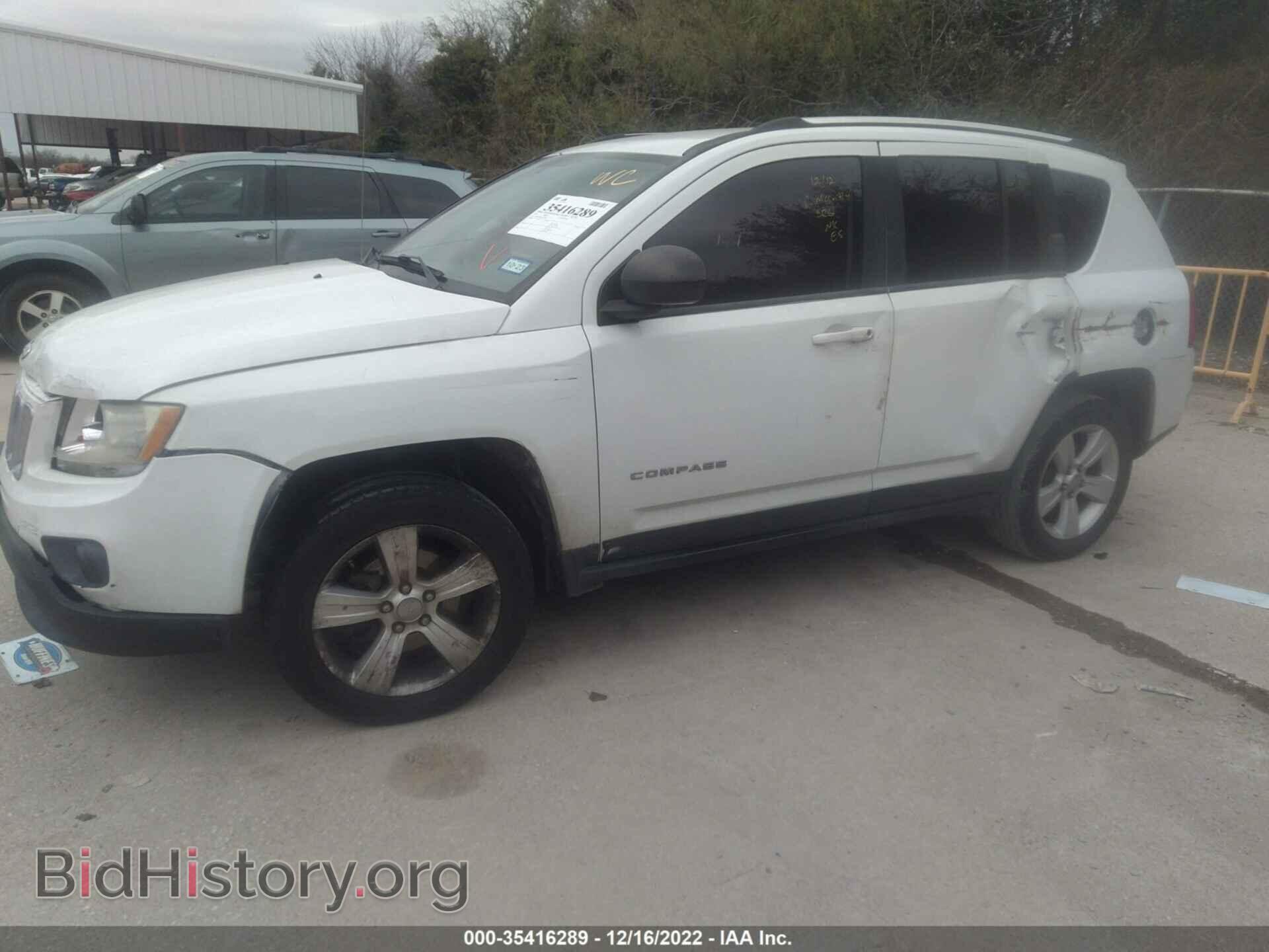 2012 JEEP COMPASS - VIN: 1C4NJCEB8CD618260 - Фото 2