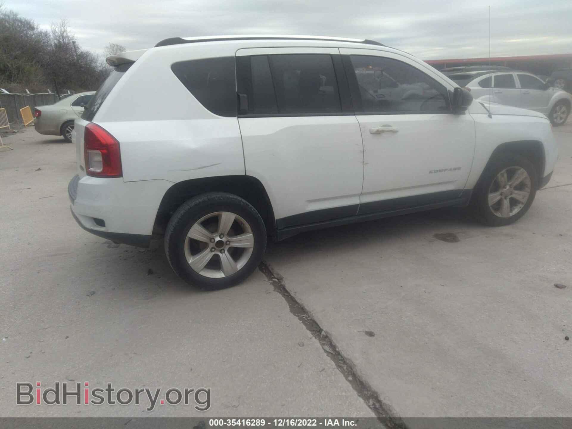 2012 JEEP COMPASS - VIN: 1C4NJCEB8CD618260 - Фото 4