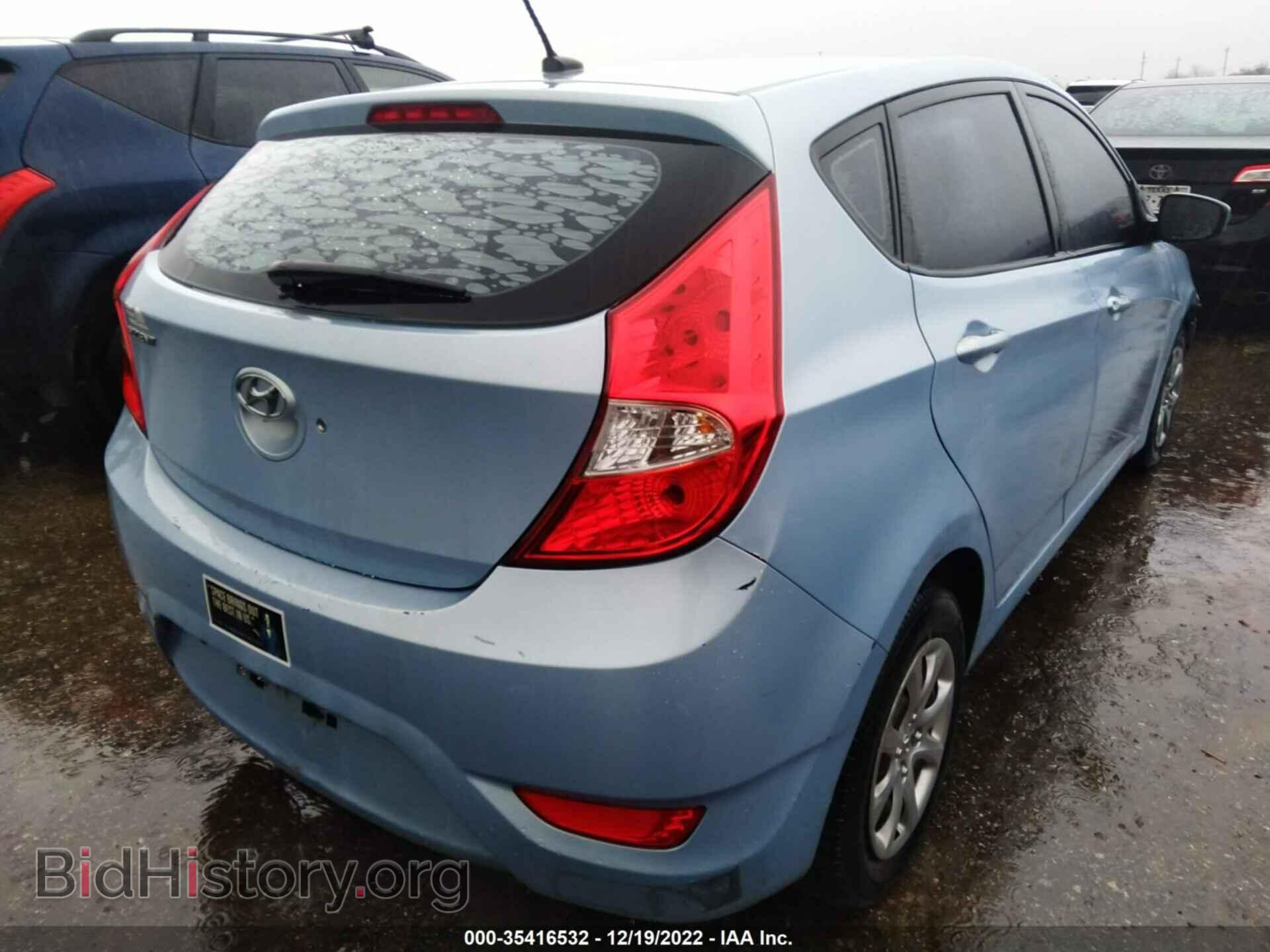 2014 HYUNDAI ACCENT - VIN: KMHCT5AE1EU159147 - Фото 4