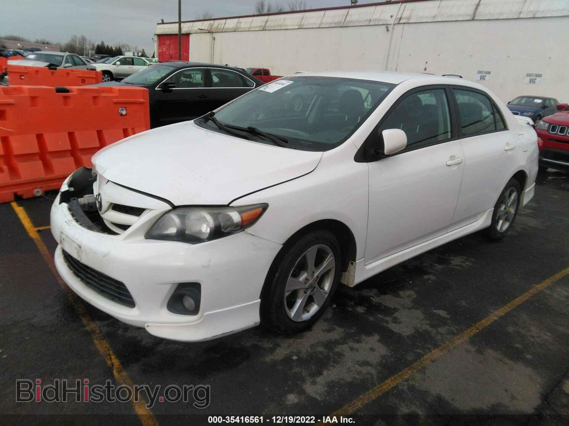 2011 TOYOTA COROLLA - VIN: 2T1BU4EE2BC546624 - Фото 2