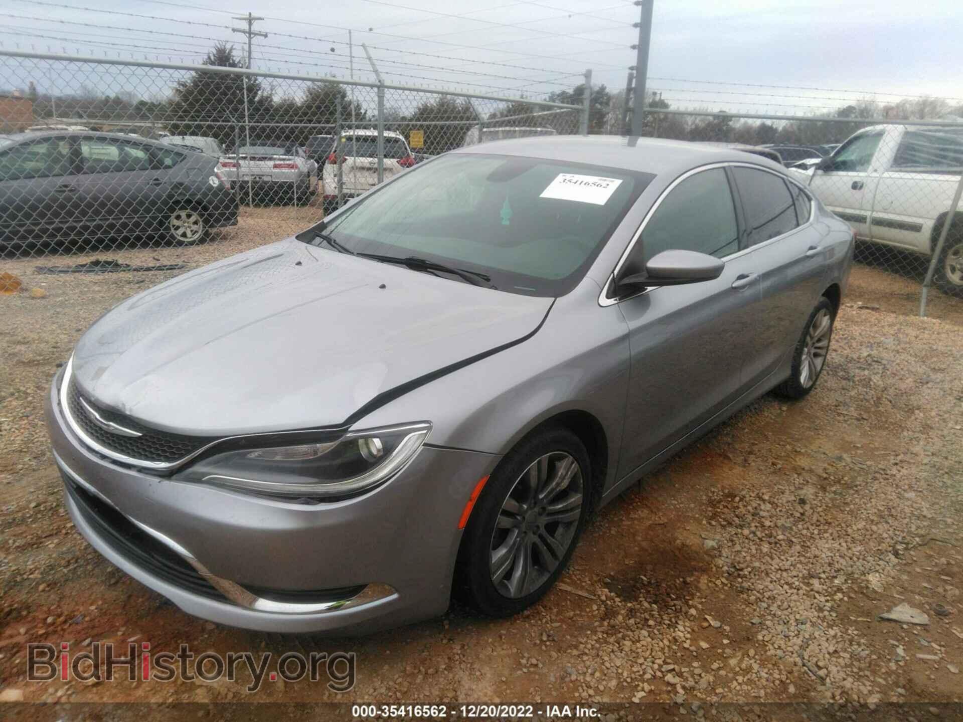 2015 CHRYSLER 200 - VIN: 1C3CCCAB9FN686724 - Фото 2