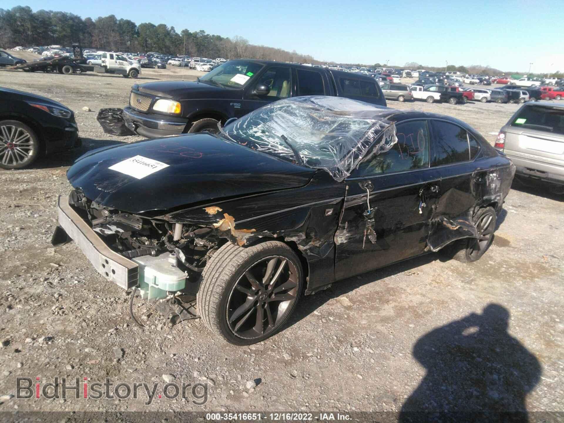 2012 LEXUS IS 250 - VIN: JTHBF5C29C5182319 - Фото 2
