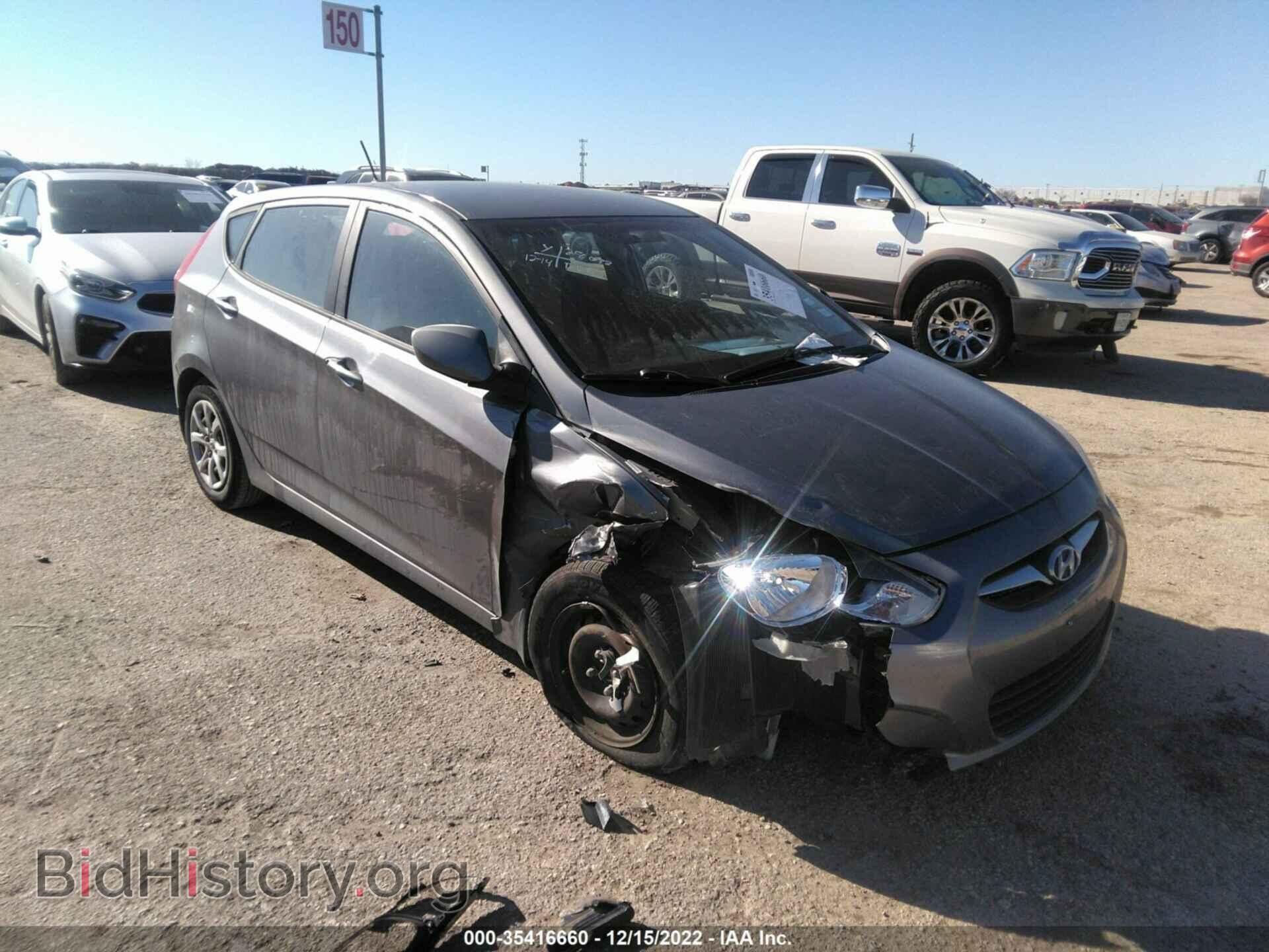 Photo KMHCT5AEXDU121334 - HYUNDAI ACCENT 2013