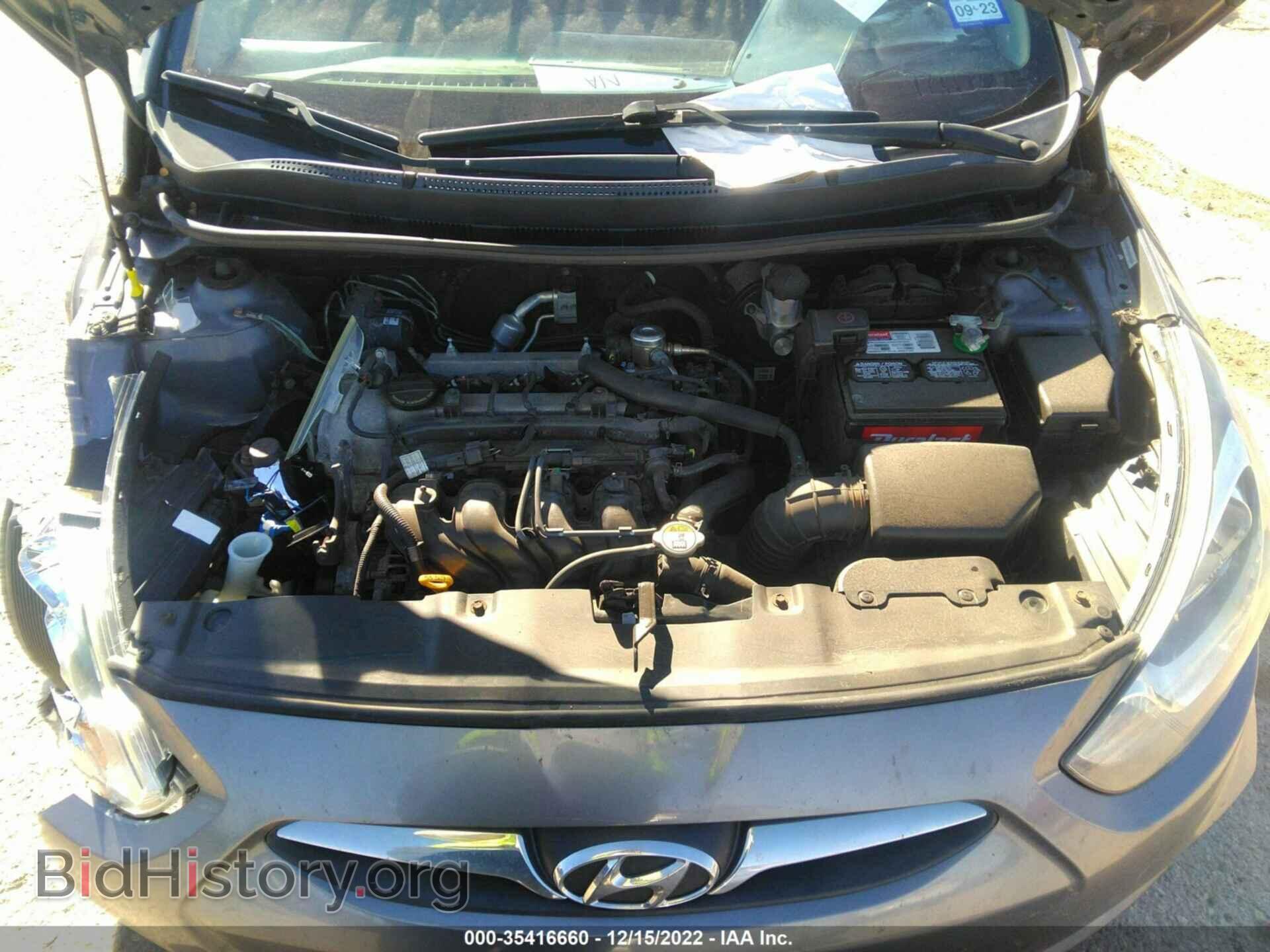 2013 HYUNDAI ACCENT - VIN: KMHCT5AEXDU121334 - Фото 10