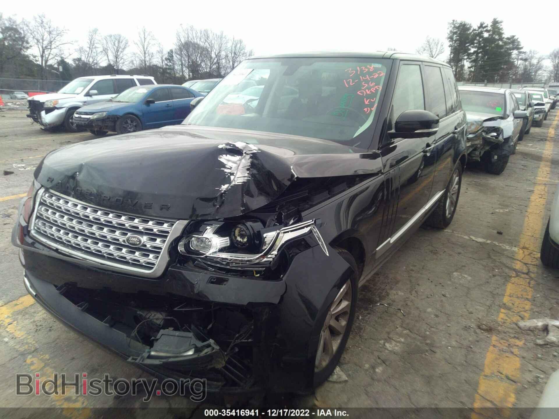 2013 LAND ROVER RANGE ROVER - VIN: SALGS2DF0DA103138 - Фото 2