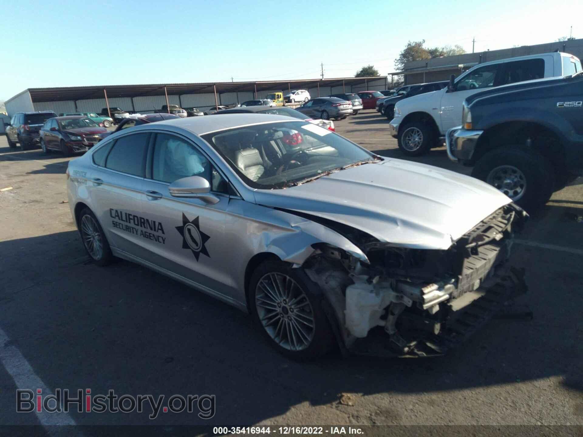 Фотография 3FA6P0H94DR350753 - FORD FUSION 2013