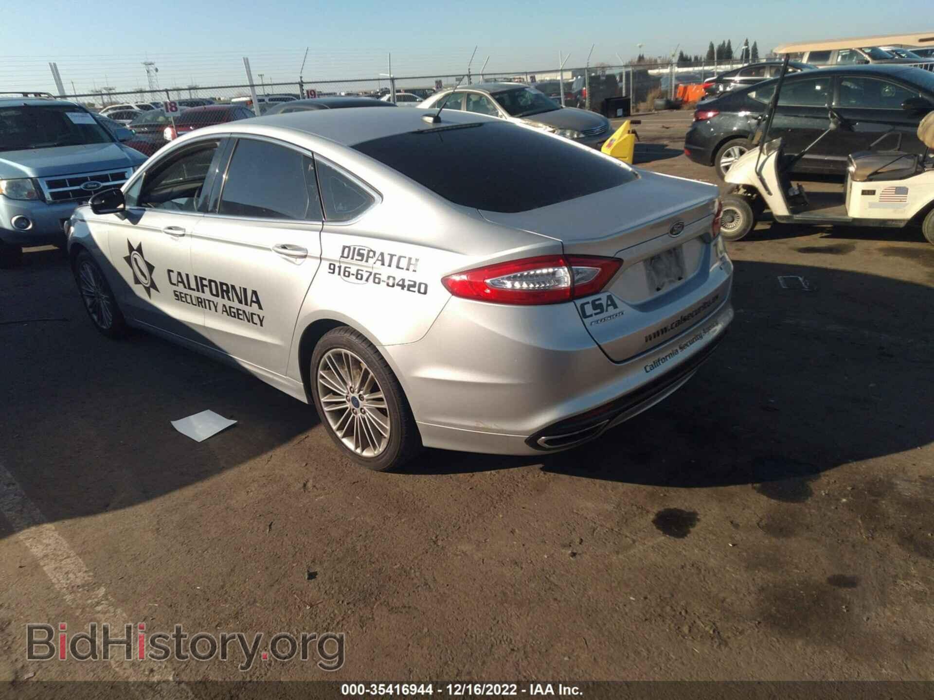 2013 FORD FUSION - VIN: 3FA6P0H94DR350753 - Фото 3