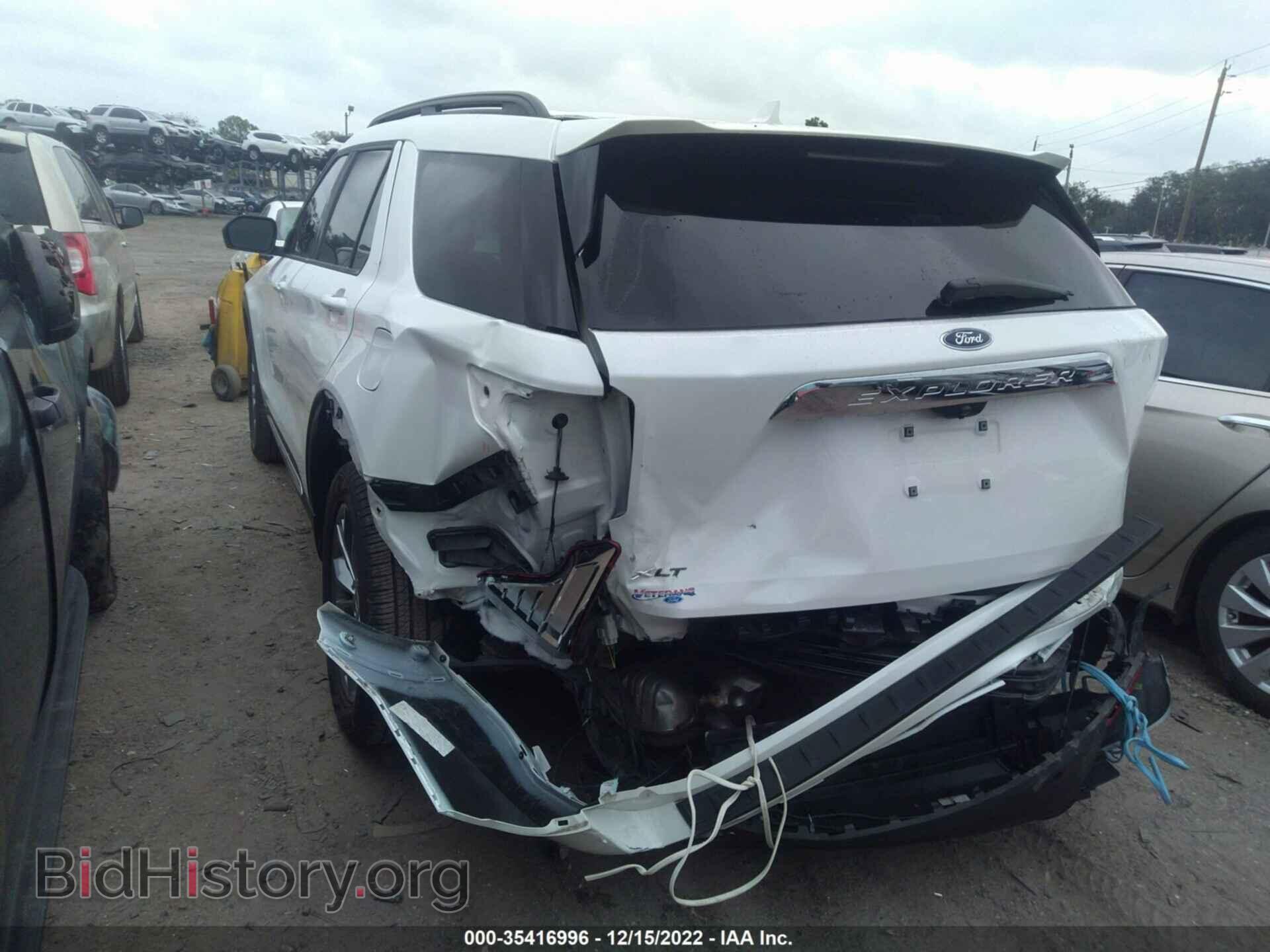 2022 FORD EXPLORER - VIN: 1FMSK7DH0NGB17132 - Фото 3