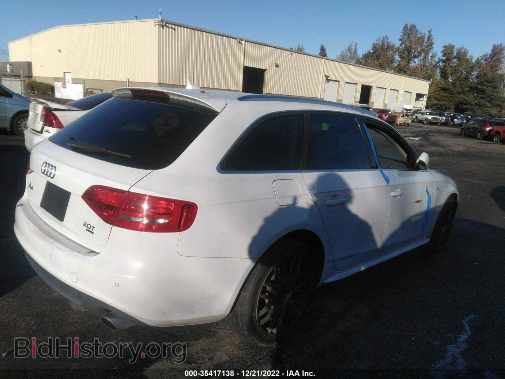 2012 AUDI A4 - VIN: WAUWFAFL8CA114369 - Фото 4