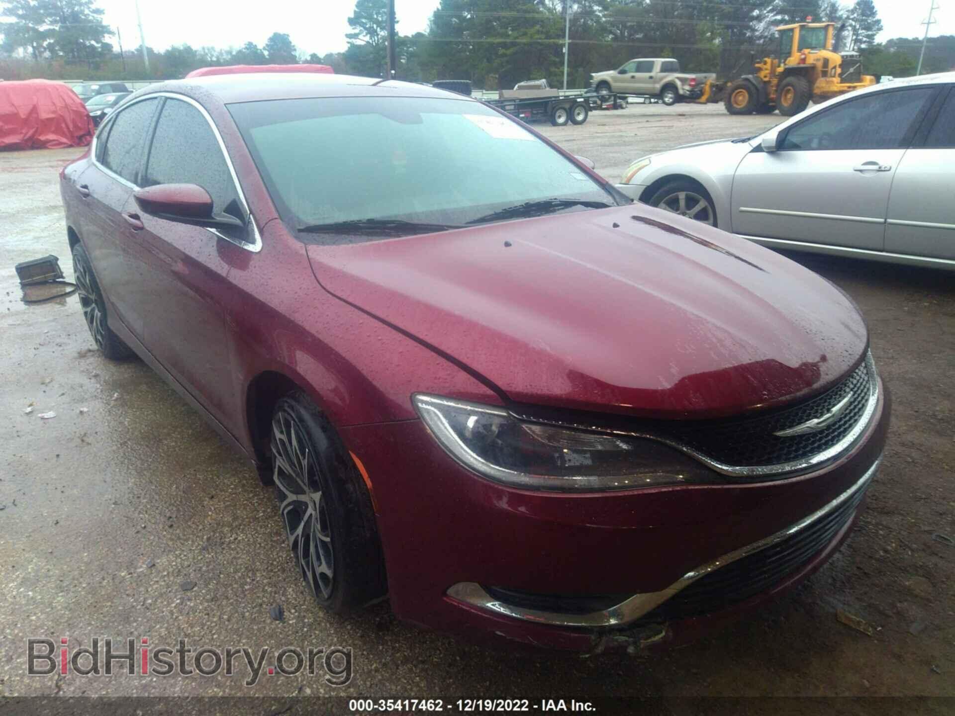 Фотография 1C3CCCAB4FN528534 - CHRYSLER 200 2015