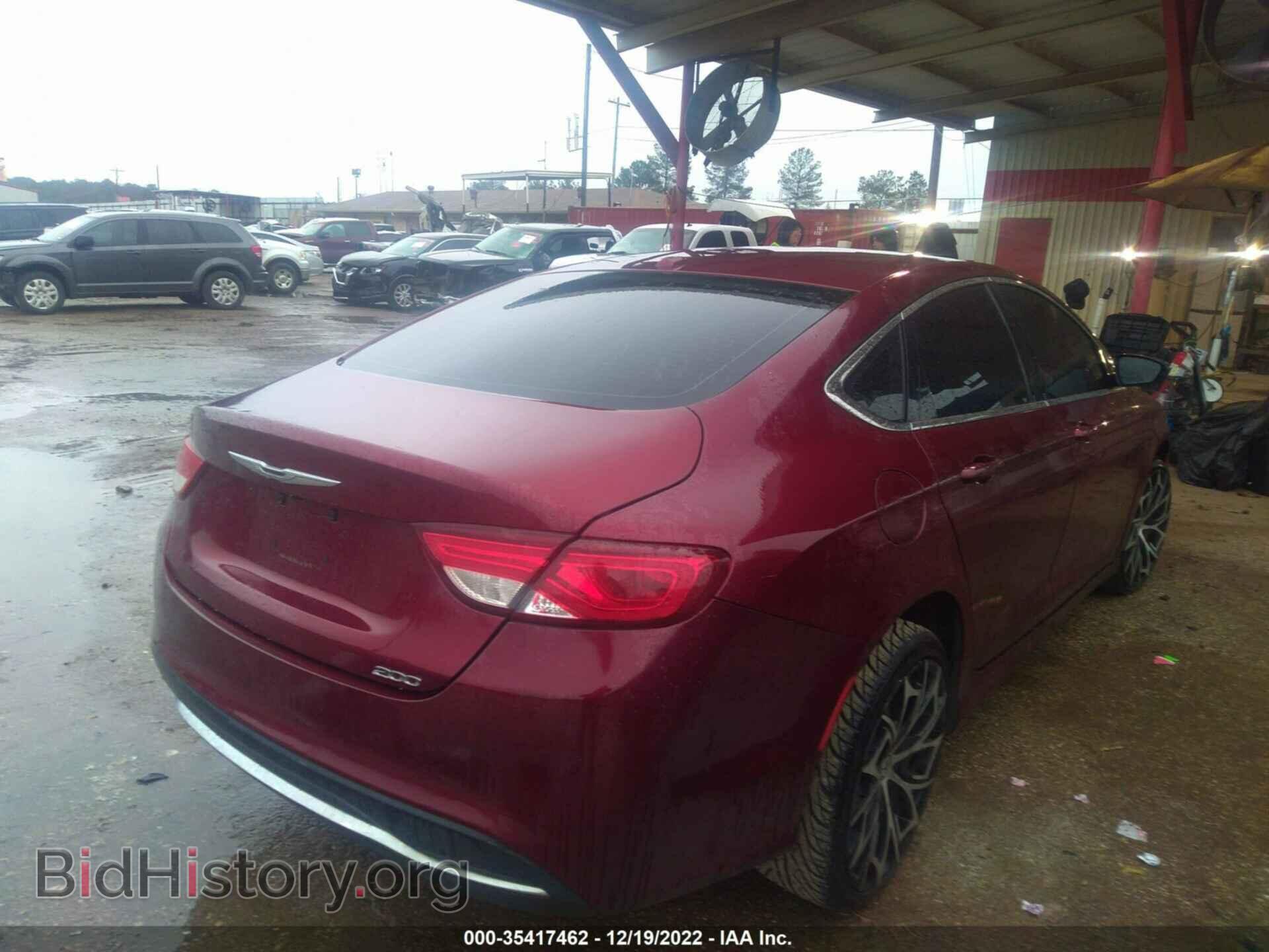 2015 CHRYSLER 200 - VIN: 1C3CCCAB4FN528534 - Photo 4