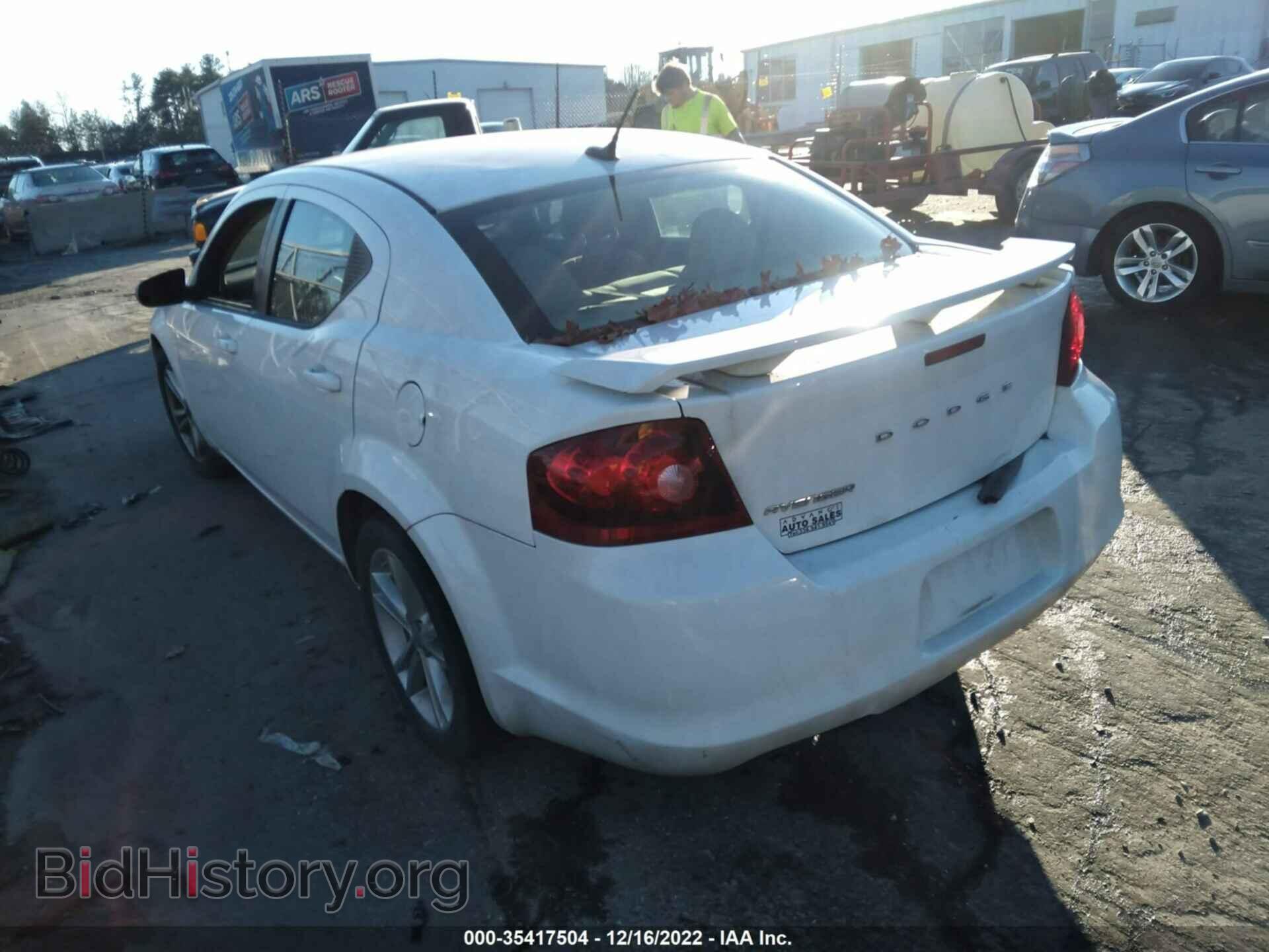 2013 DODGE AVENGER - VIN: 1C3CDZAG8DN769134 - Фото 3
