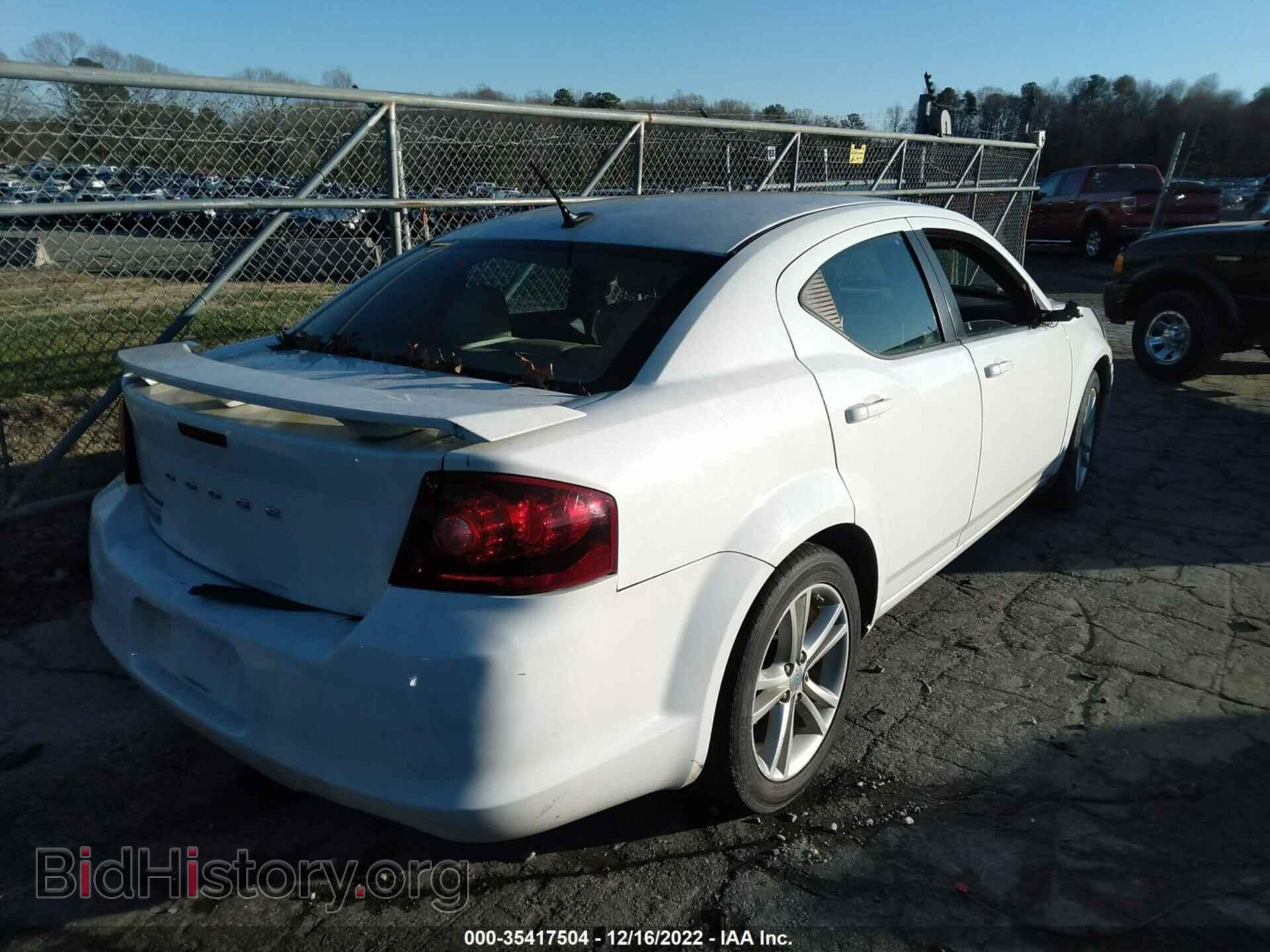 2013 DODGE AVENGER - VIN: 1C3CDZAG8DN769134 - Фото 4
