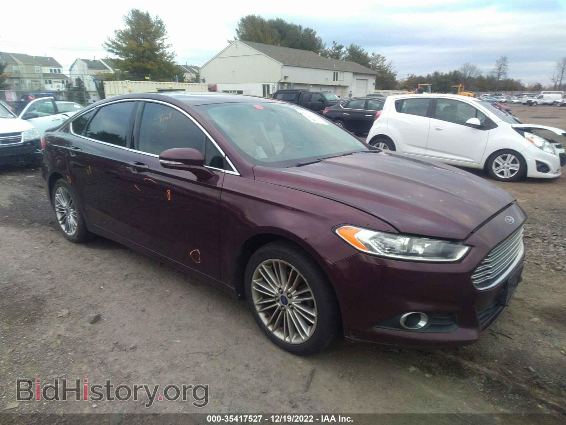 Photo 3FA6P0H97DR355235 - FORD FUSION 2013