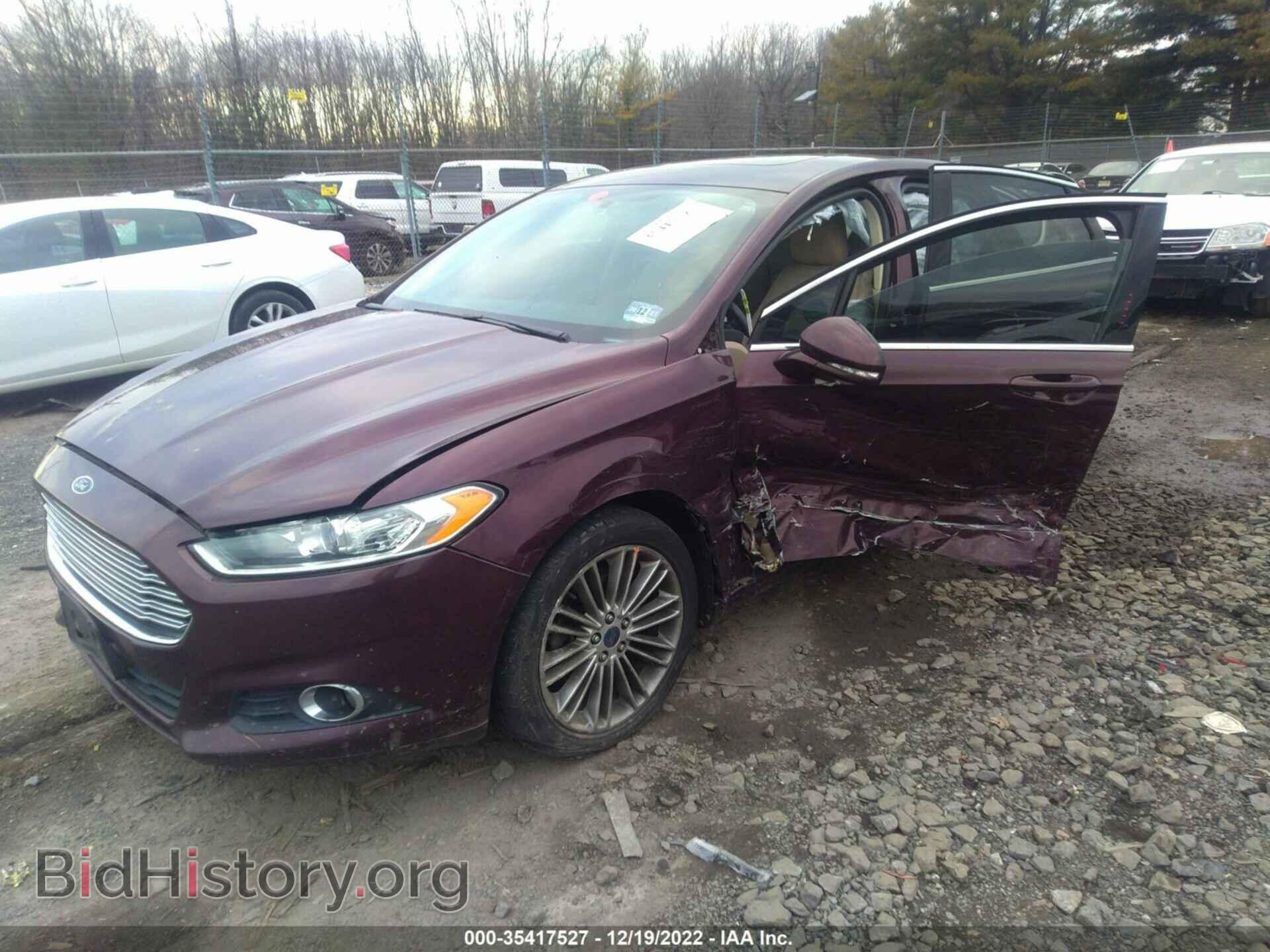 2013 FORD FUSION - VIN: 3FA6P0H97DR355235 - Photo 2