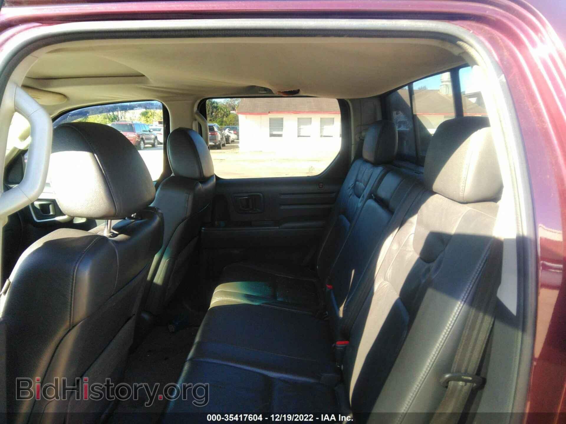 2009 HONDA RIDGELINE - VIN: 5FPYK16539B109421 - Фото 8