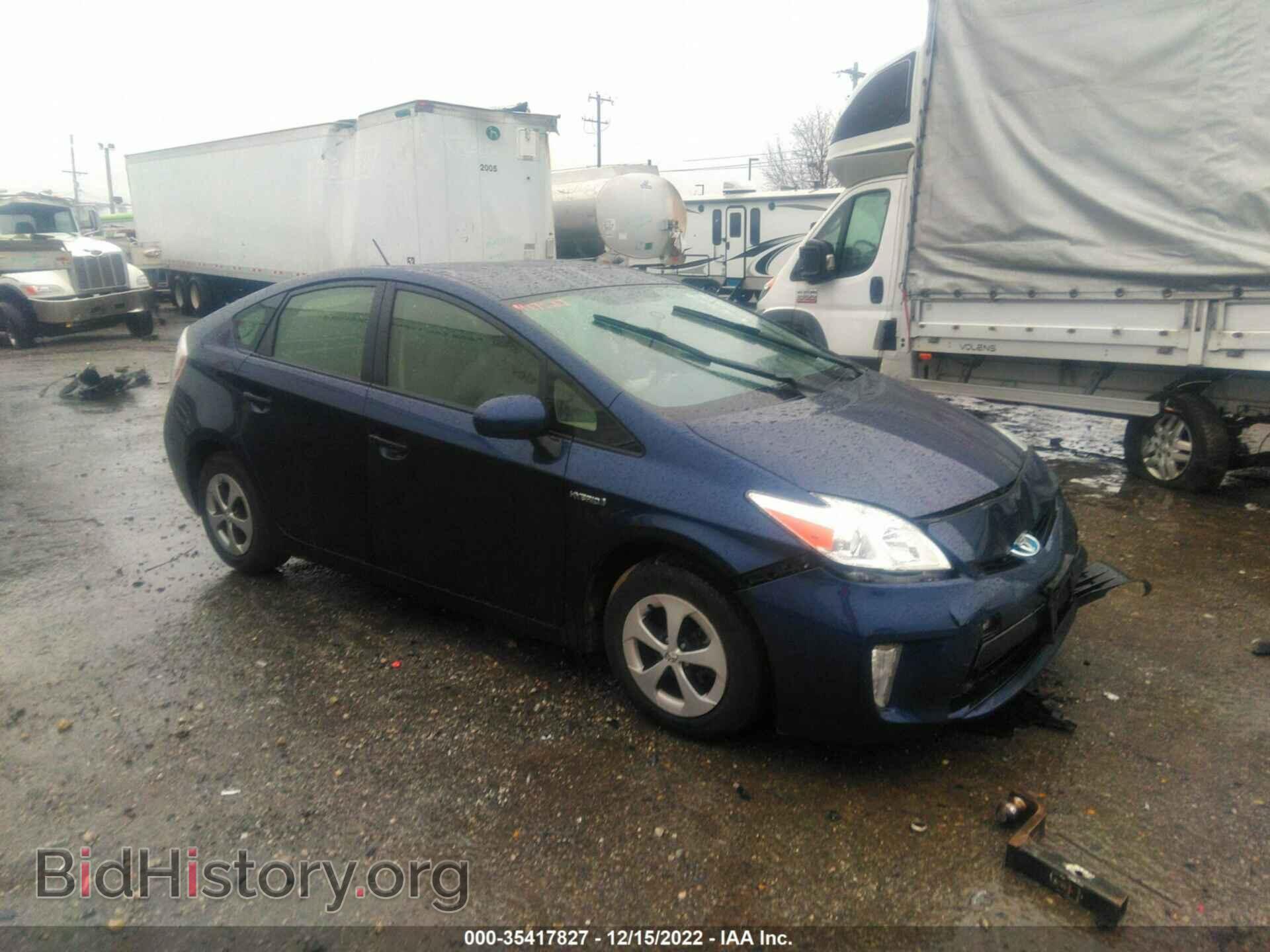Фотография JTDKN3DU7D1730450 - TOYOTA PRIUS 2013
