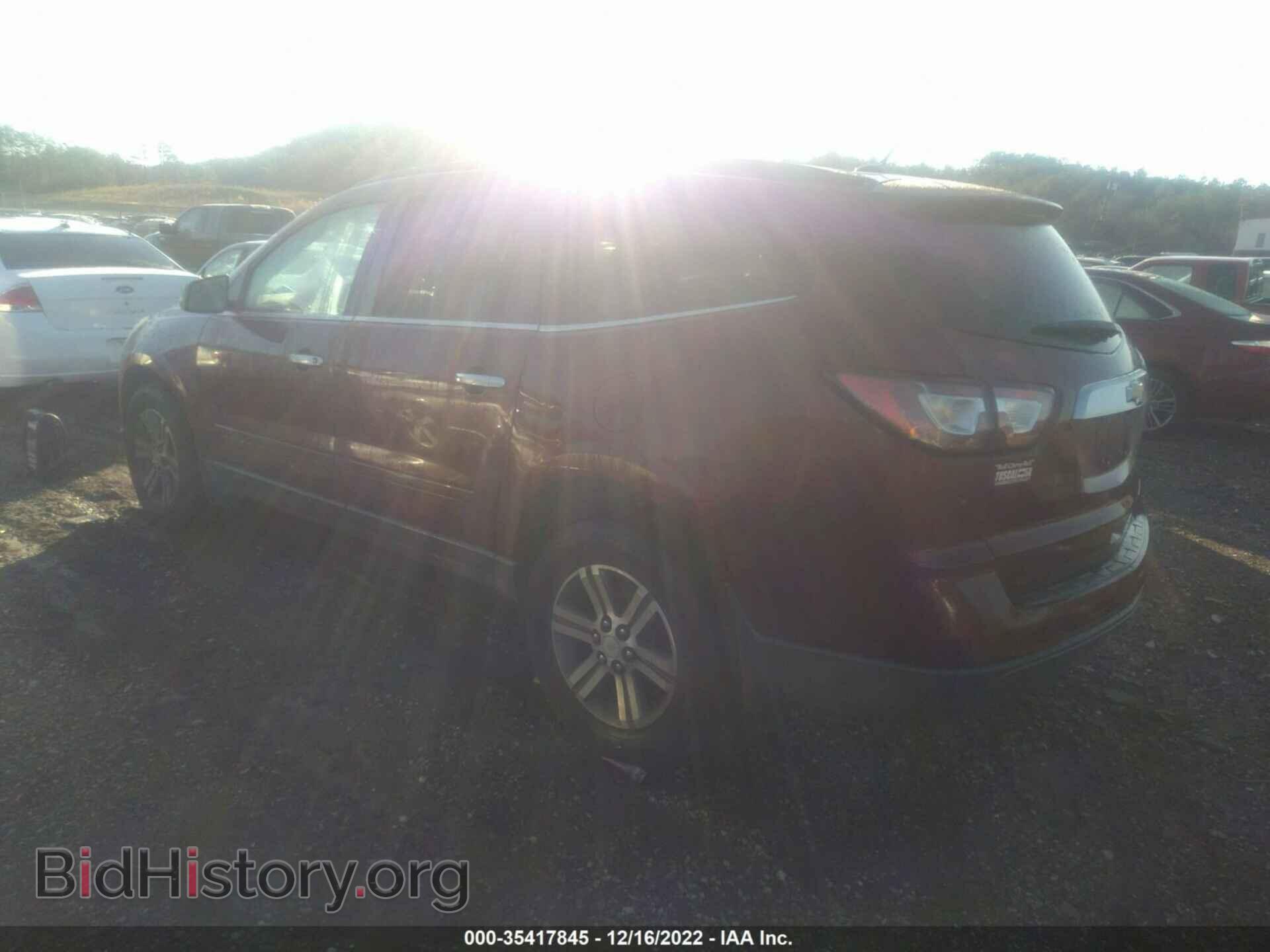 2015 CHEVROLET TRAVERSE - VIN: 1GNKRGKD1FJ175603 - Фото 3