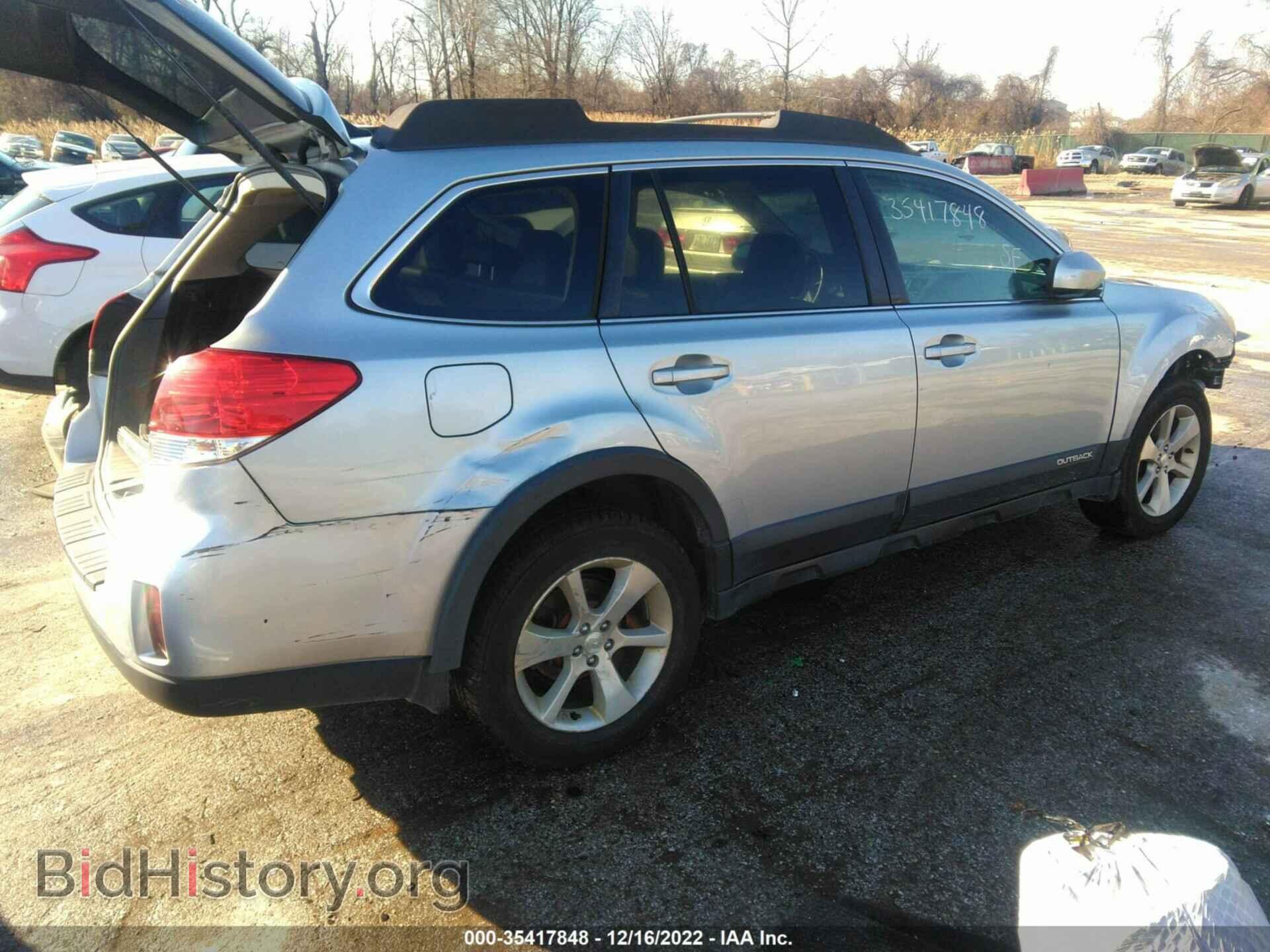 2013 SUBARU OUTBACK - VIN: 4S4BRBLC9D3276726 - Фото 4