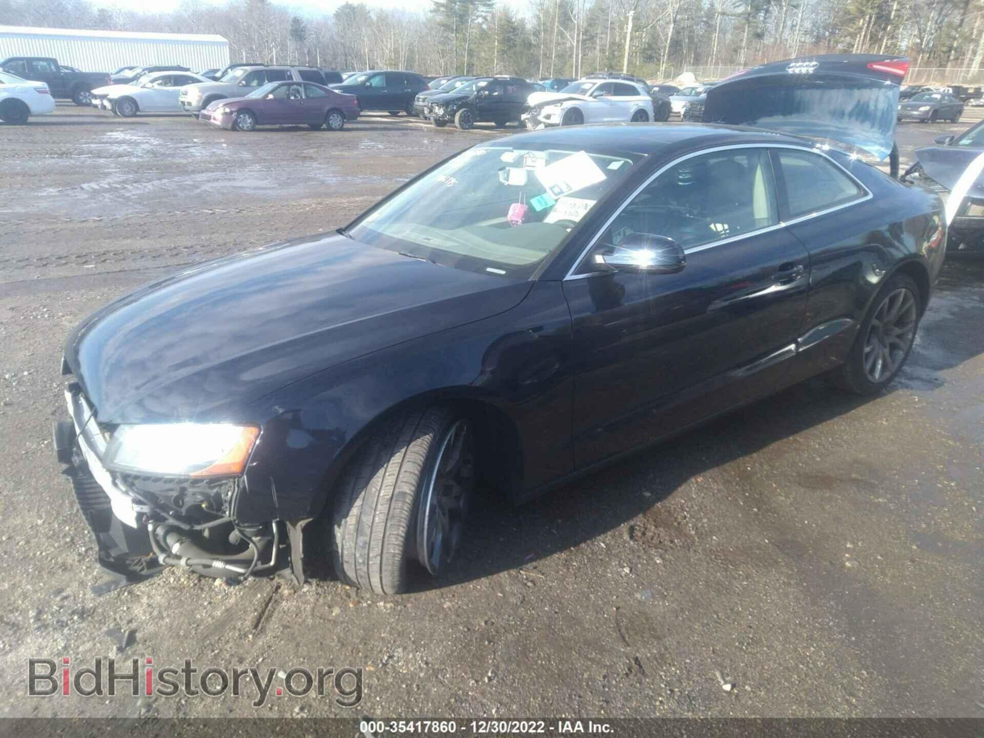 2010 AUDI A5 - VIN: WAUCFAFR1AA040278 - Фото 2