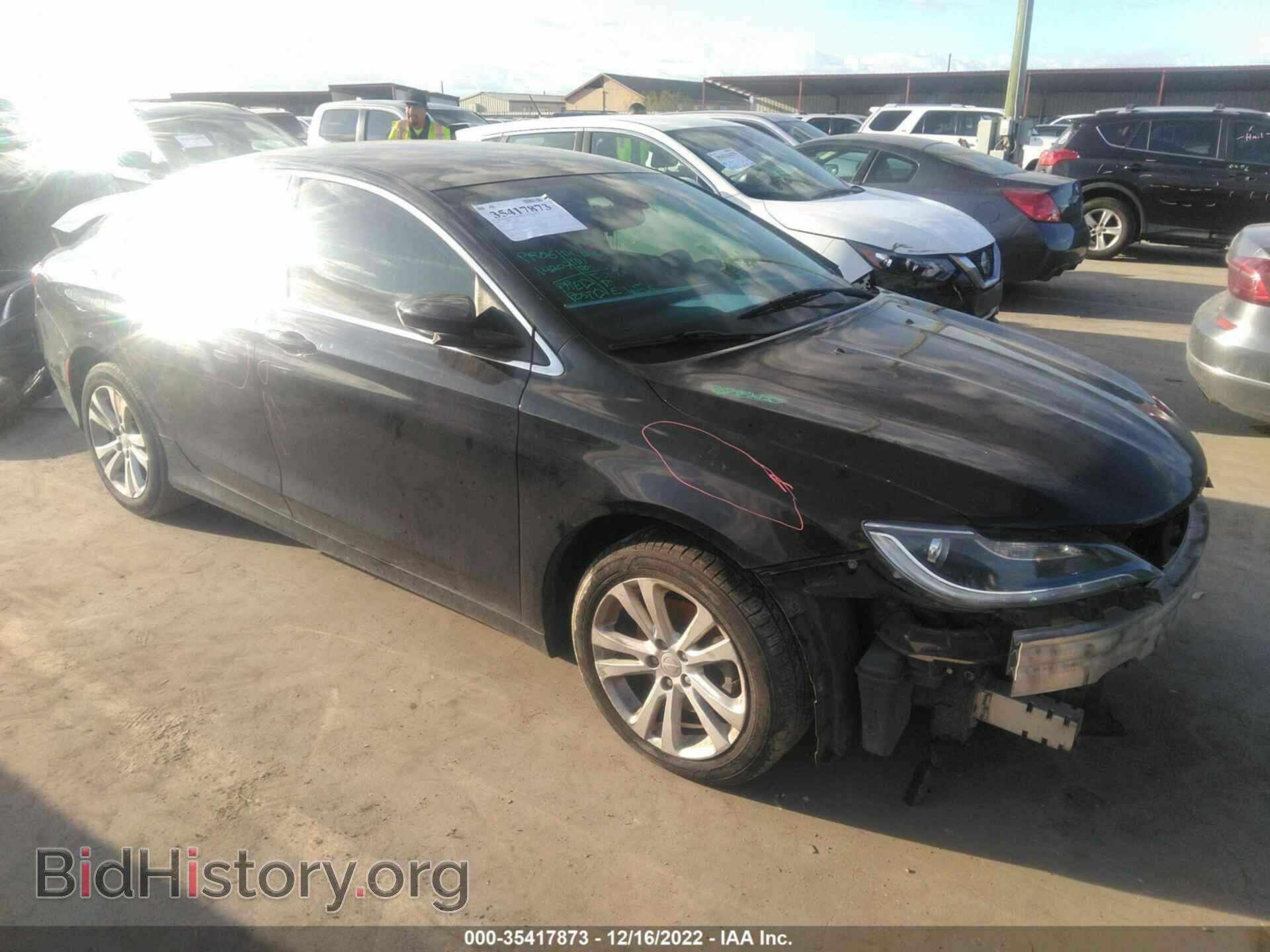 Фотография 1C3CCCAB5FN657656 - CHRYSLER 200 2015