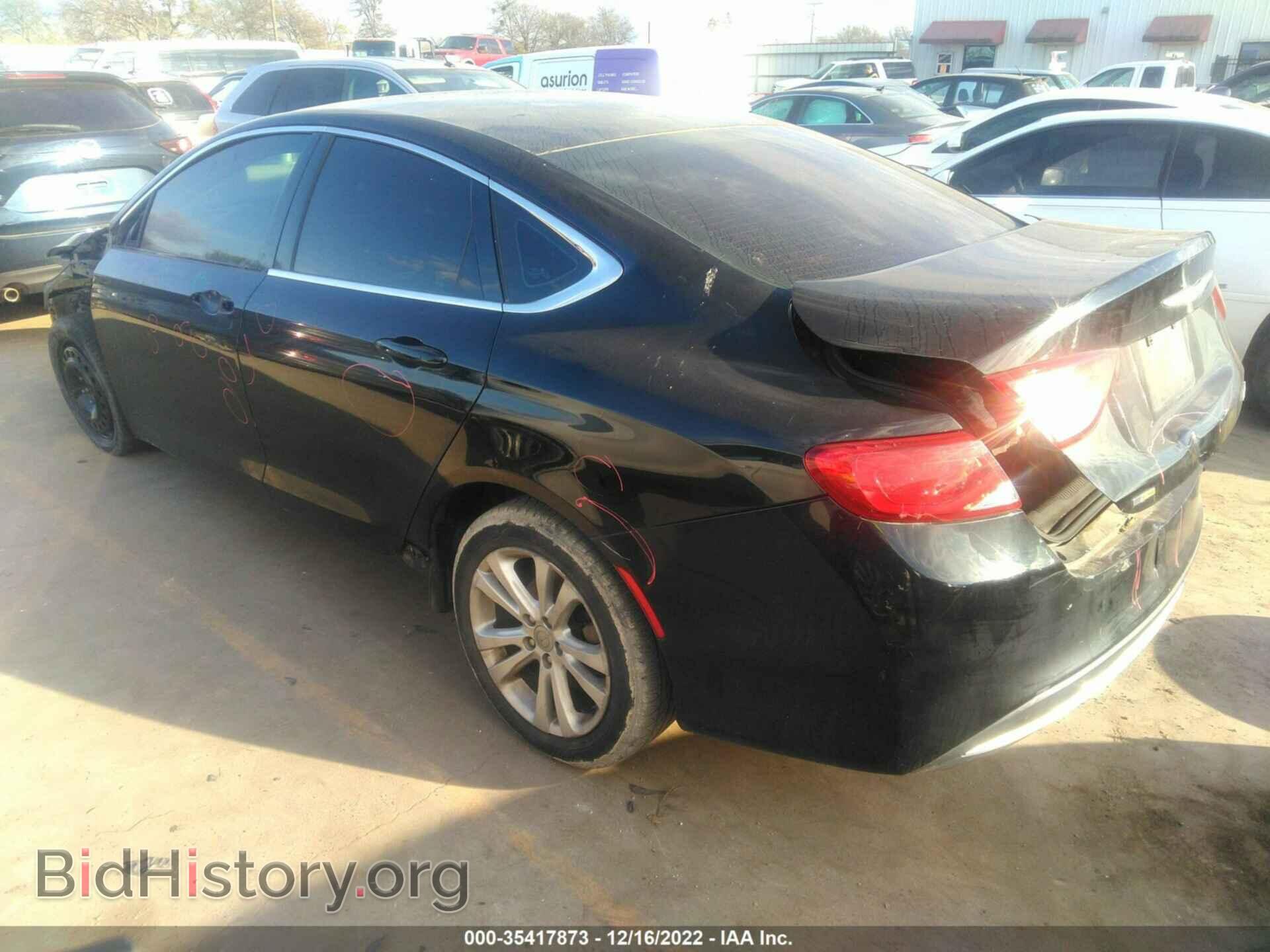 2015 CHRYSLER 200 - VIN: 1C3CCCAB5FN657656 - Фото 3