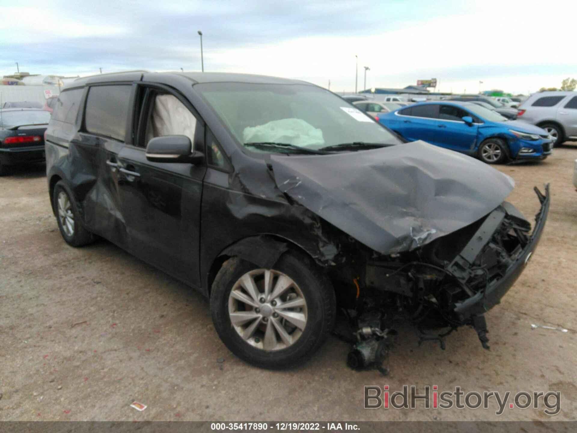 Photo KNDMB5C11H6322748 - KIA SEDONA 2017