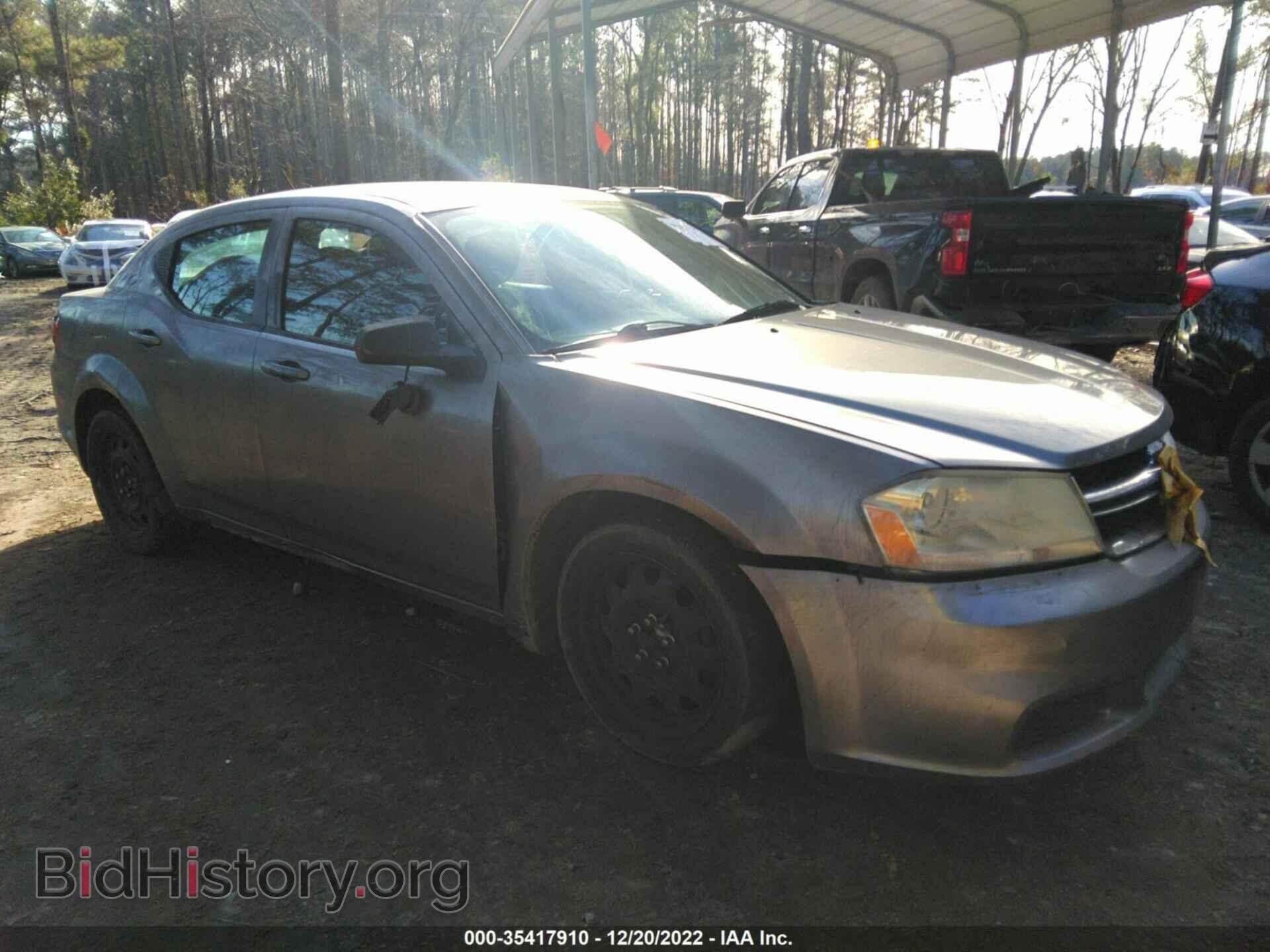Фотография 1C3CDZAB3CN286038 - DODGE AVENGER 2012