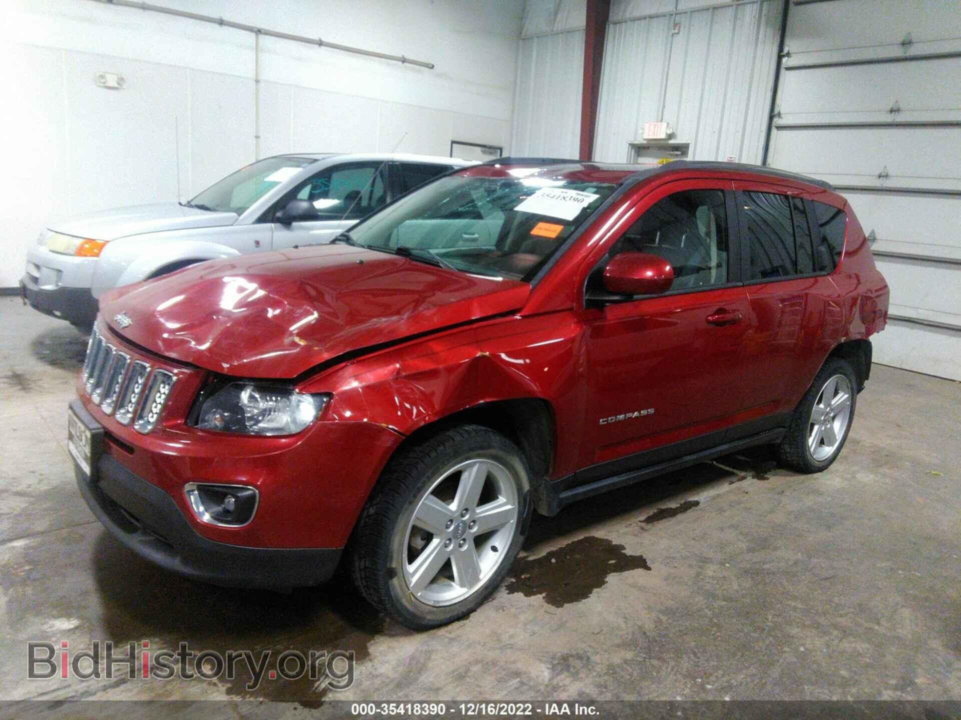 2014 JEEP COMPASS - VIN: 1C4NJCEA9ED854250 - Фото 2