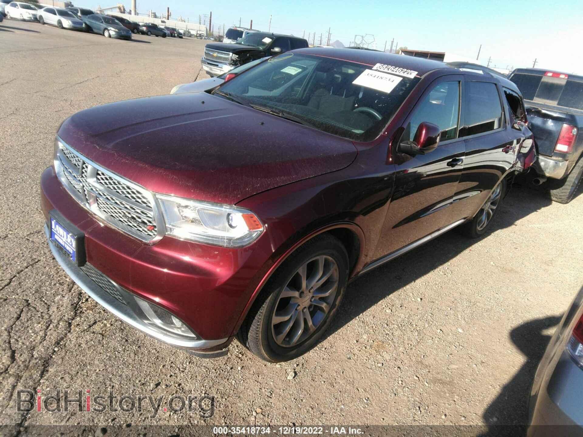 2018 DODGE DURANGO - VIN: 1C4RDHAGXJC219022 - Фото 2
